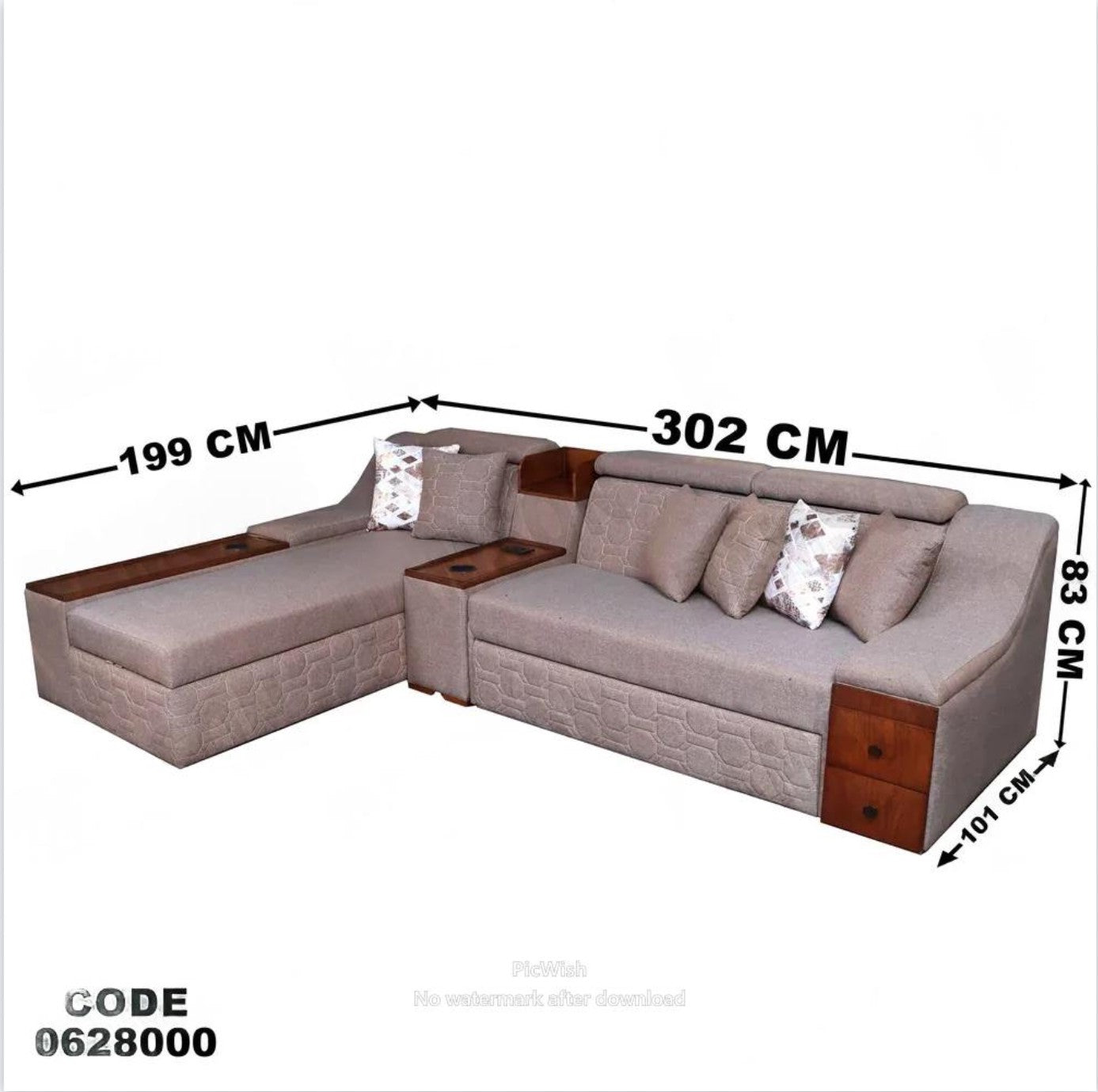 T280 ركنة سرير وسحارة