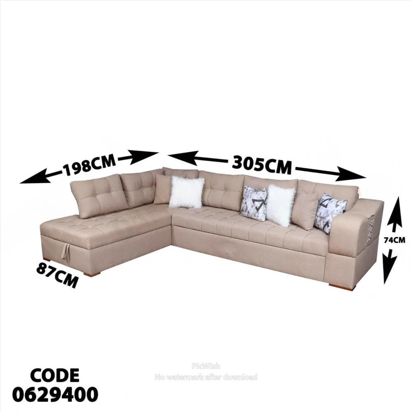 ركنة سرير وسحارة 294