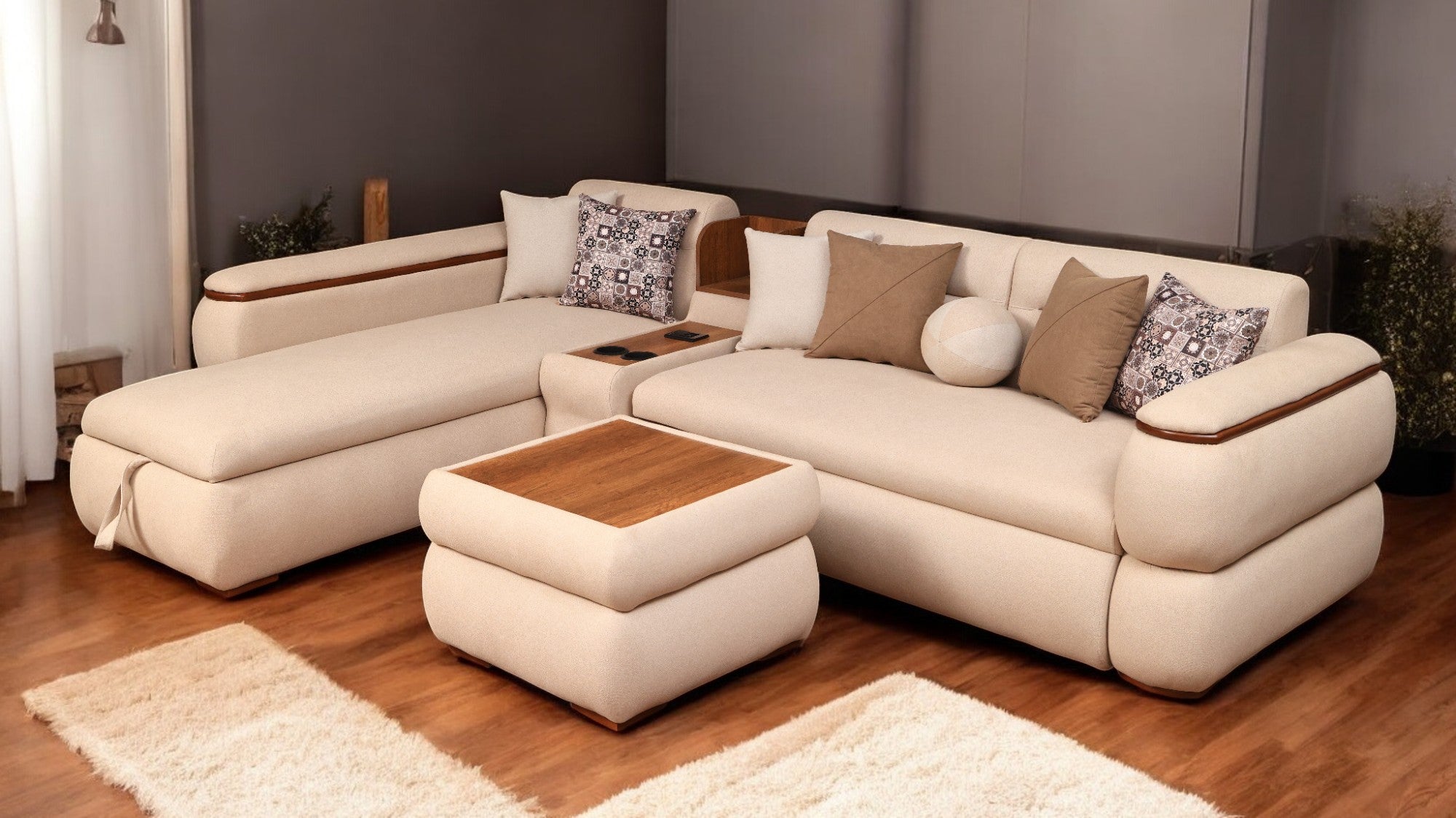 ركنة سرير وسحارة T292