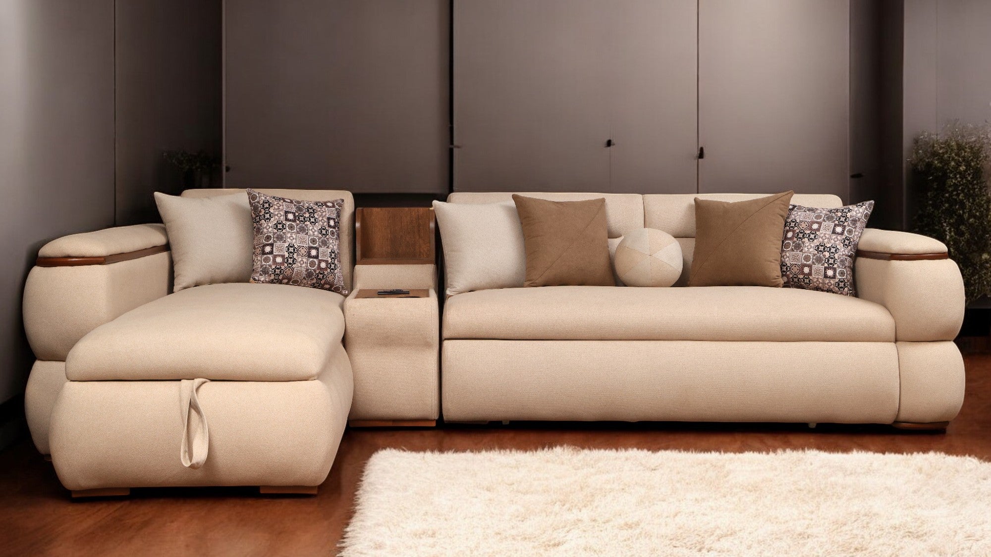 ركنة سرير وسحارة T292