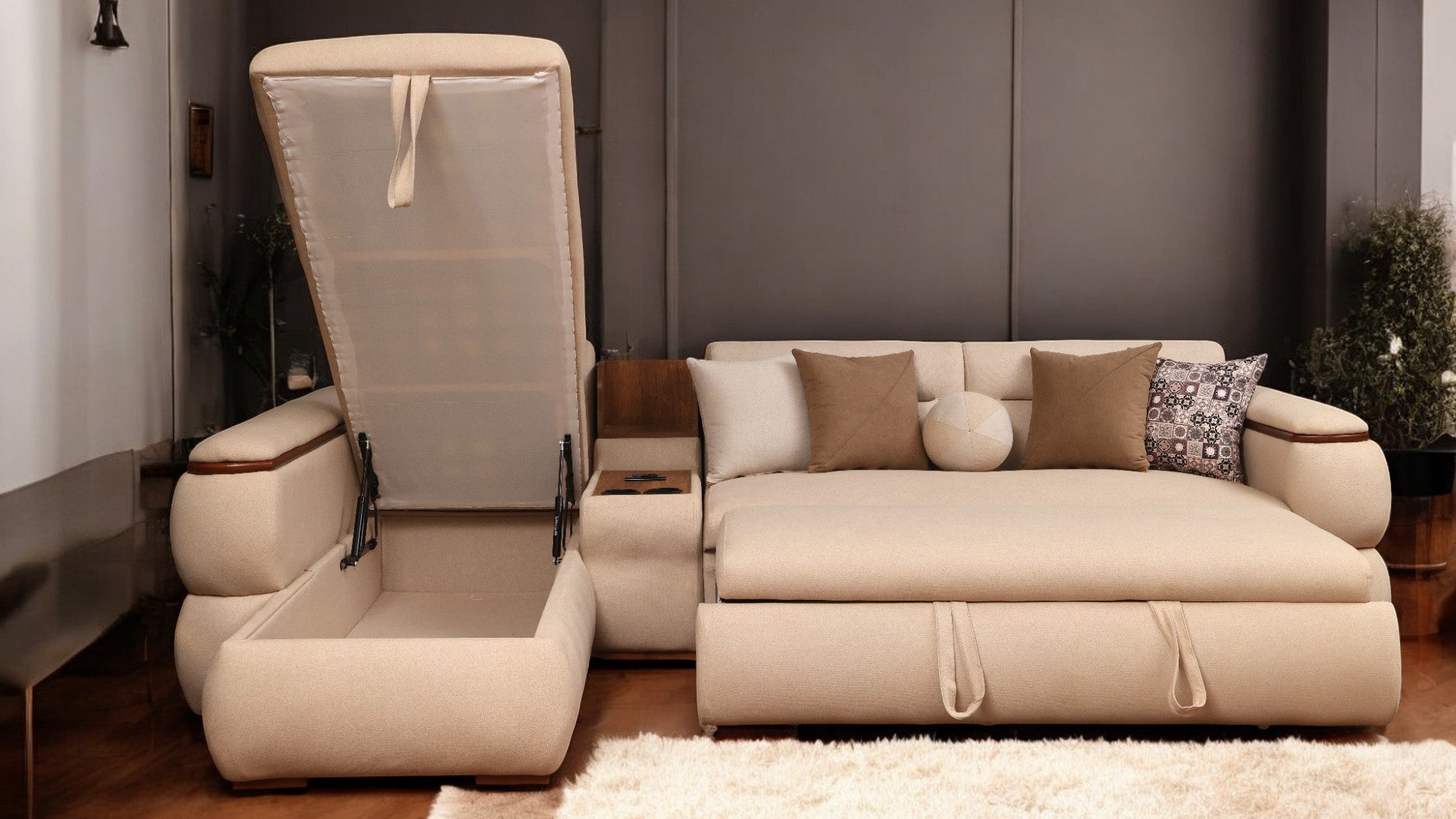 ركنة سرير وسحارة T292