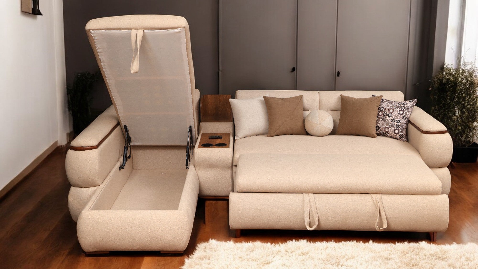 ركنة سرير وسحارة 292