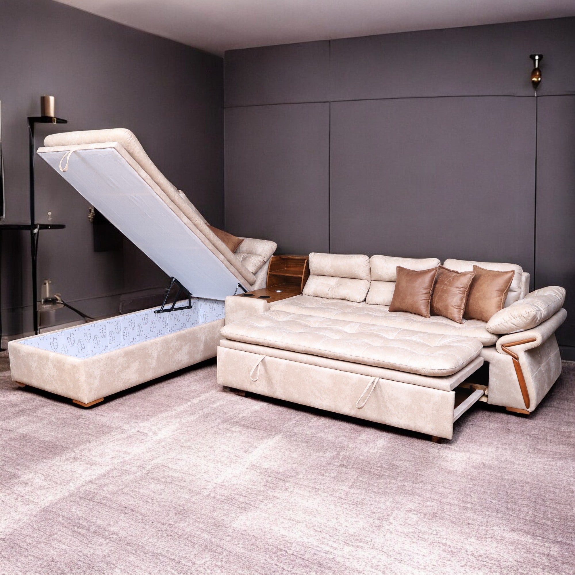 ركنة سرير وسحارة 304