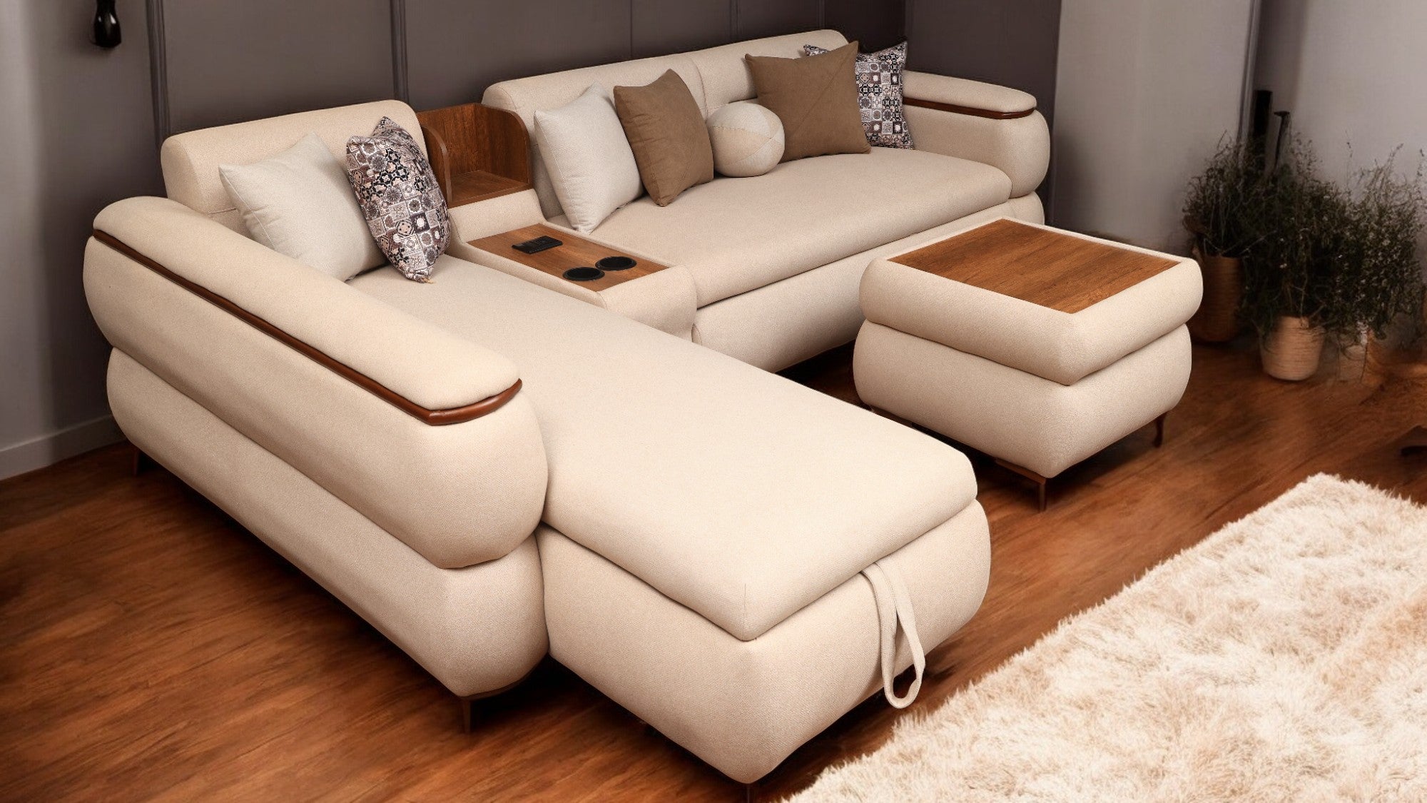 ركنة سرير وسحارة T292