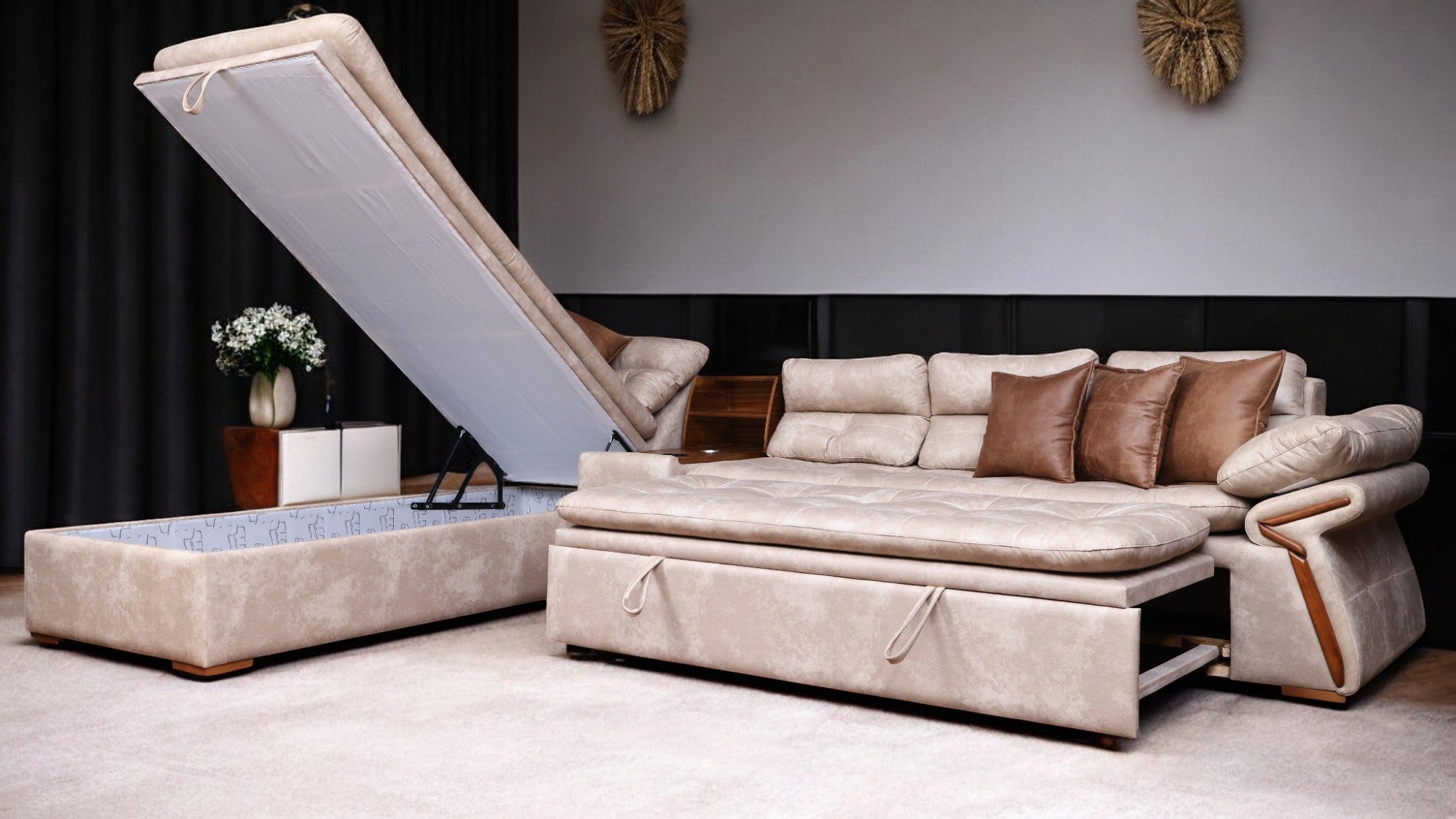 ركنة سرير وسحارة 304