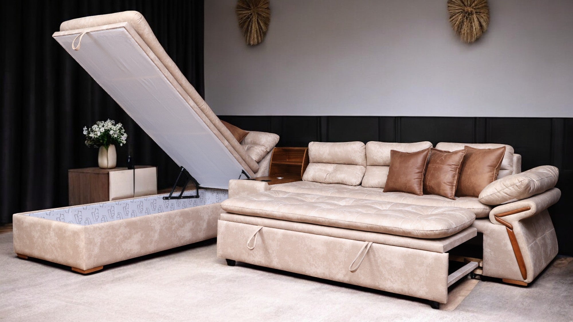 ركنة سرير وسحارة 304