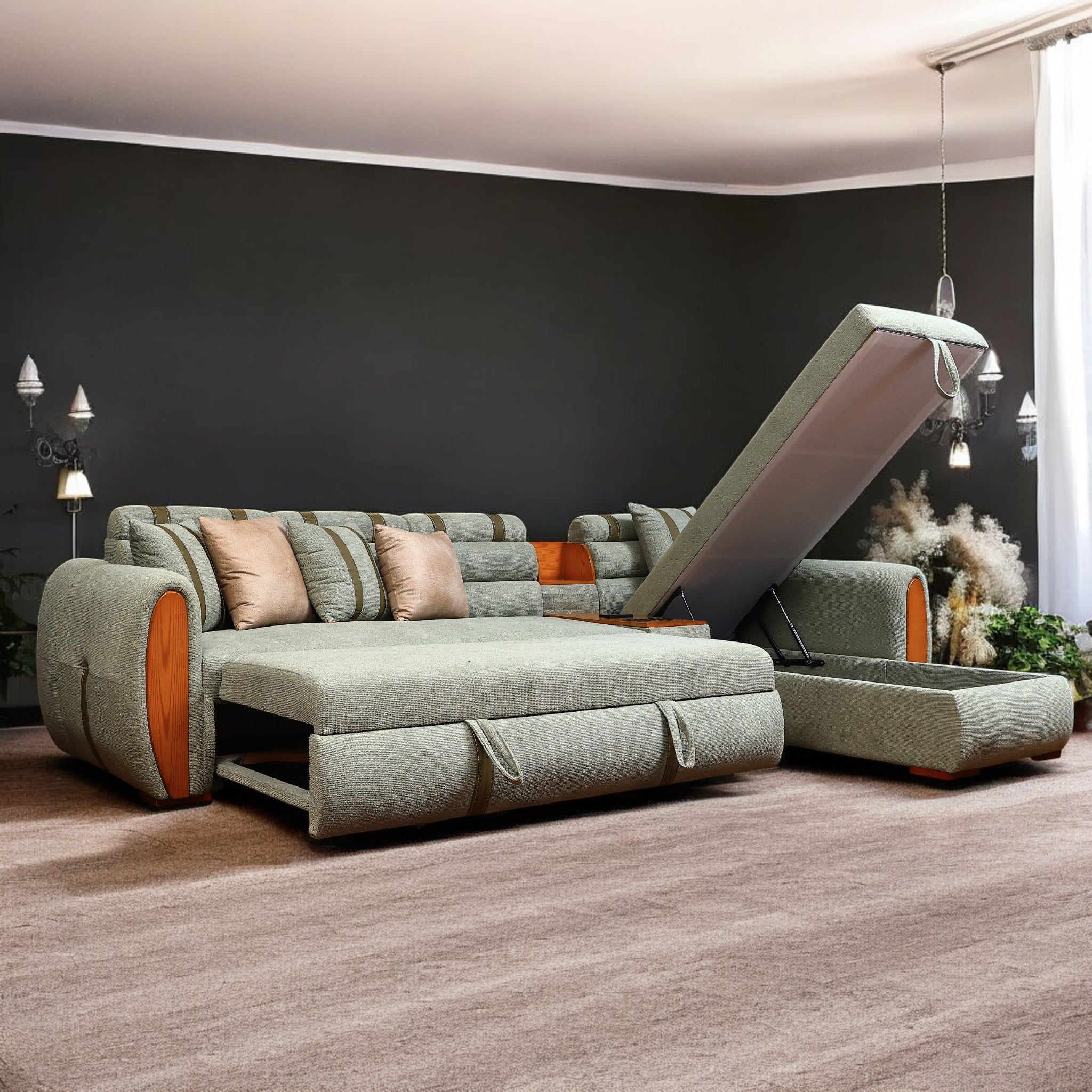 ركنة سرير و سحارة 320