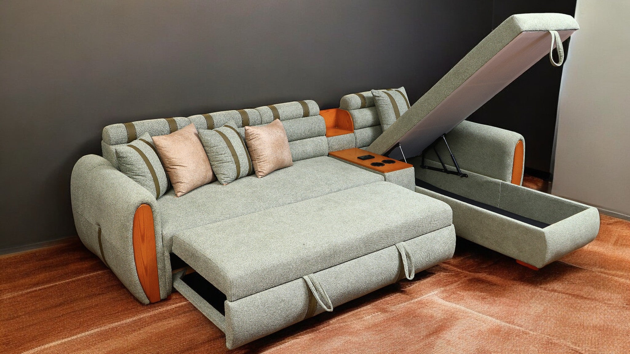 ركنة سرير و سحارة 320