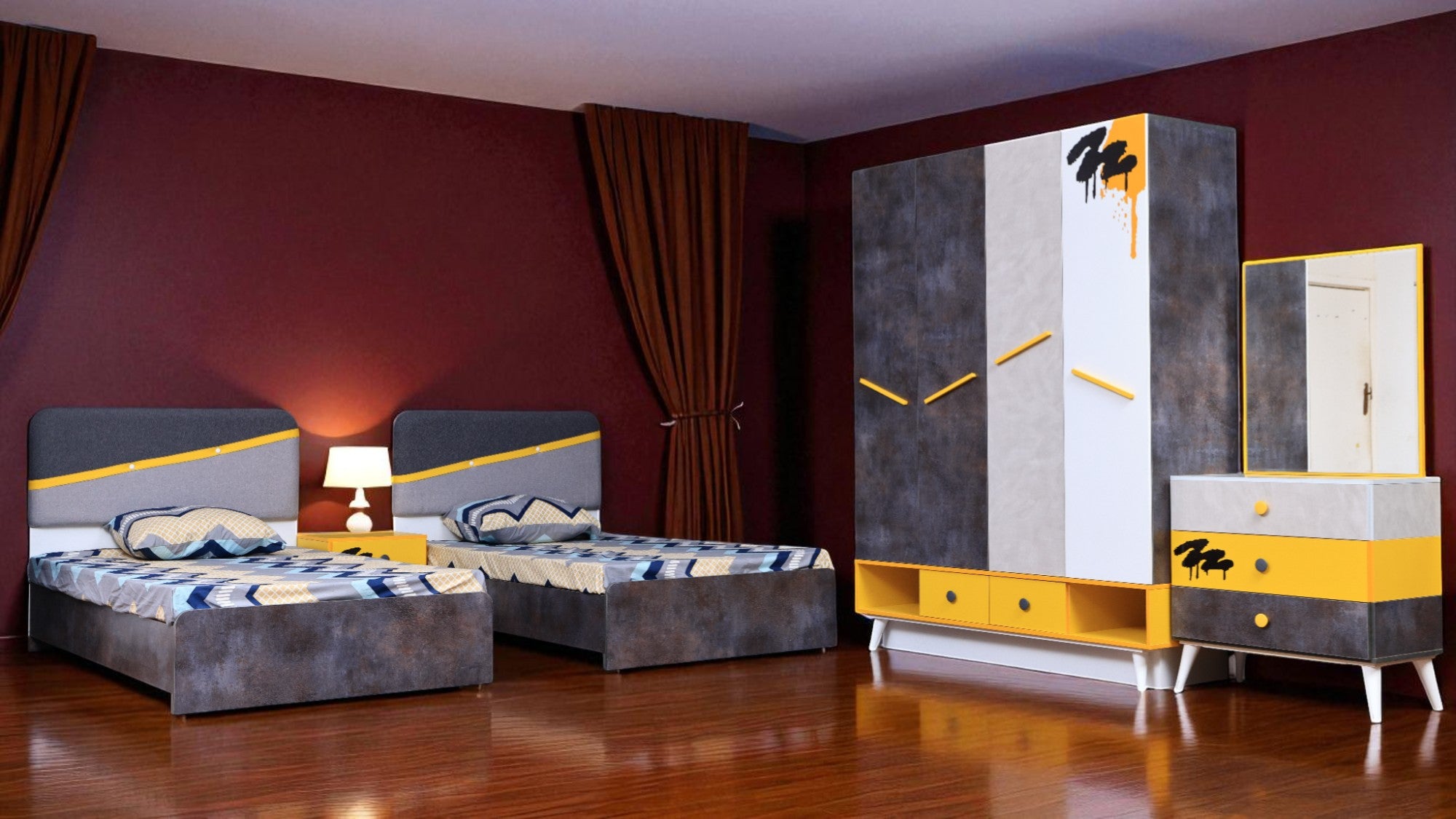 غرفة نوم اطفال 331