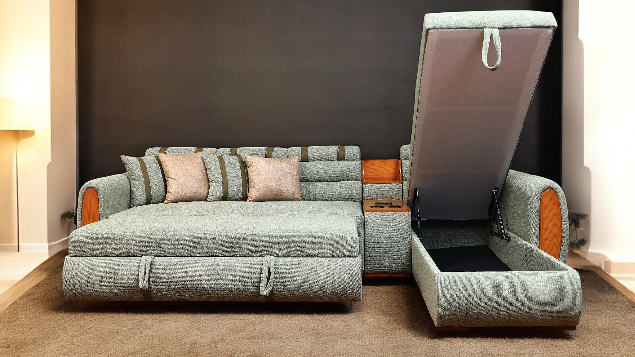 ركنة سرير و سحارة 320