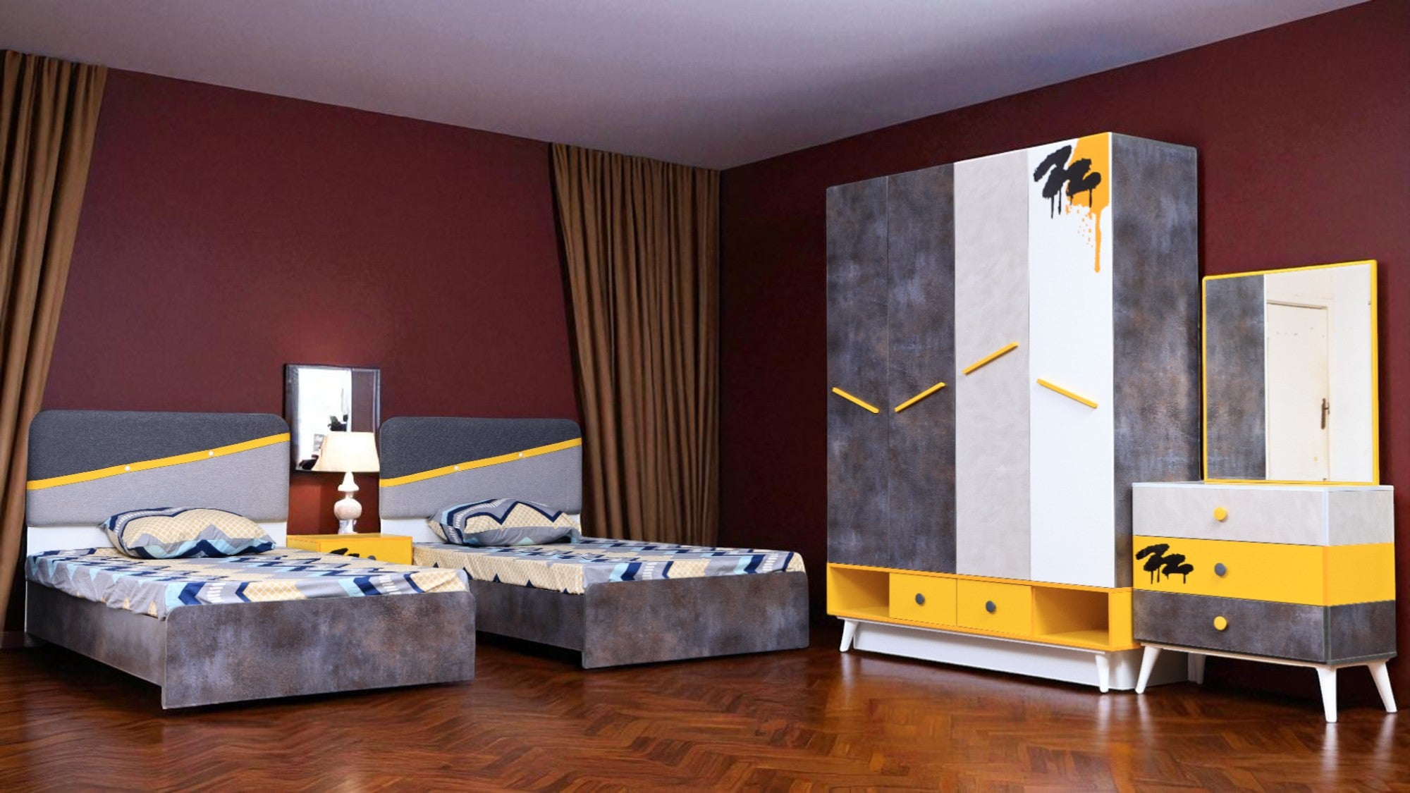 غرفة نوم اطفال 331