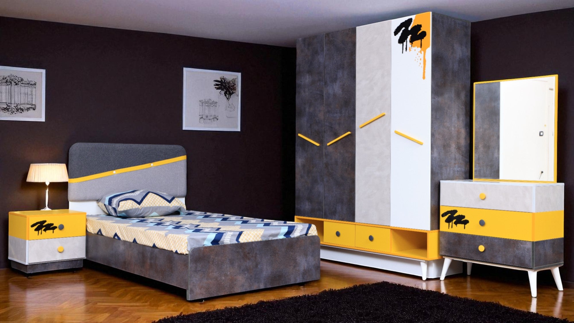 غرفة نوم اطفال 331