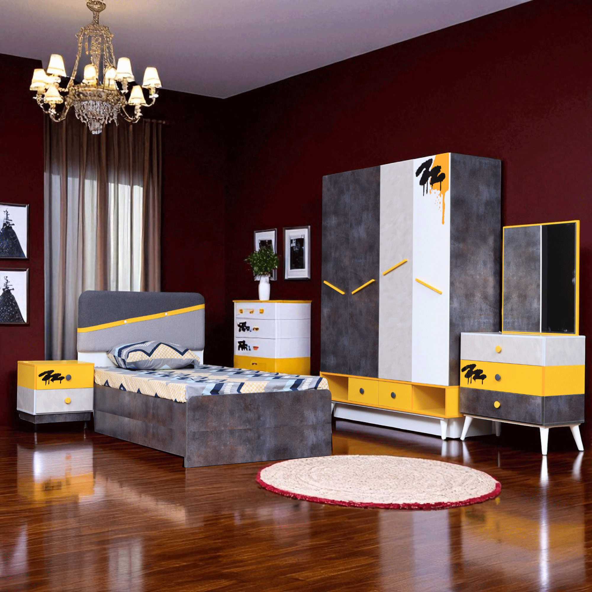 غرفة نوم اطفال 331