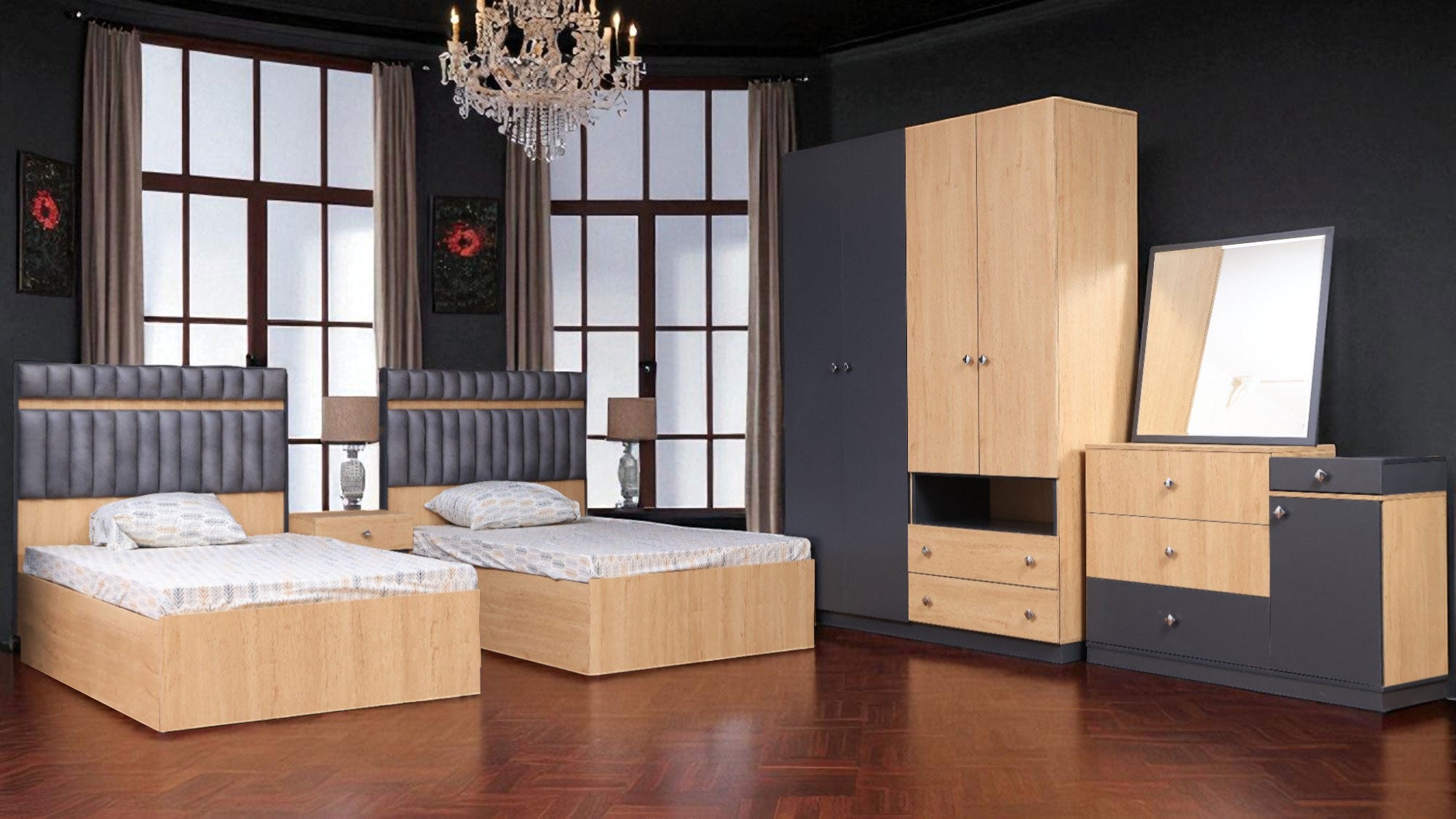 T296 غرفة نوم اطفال