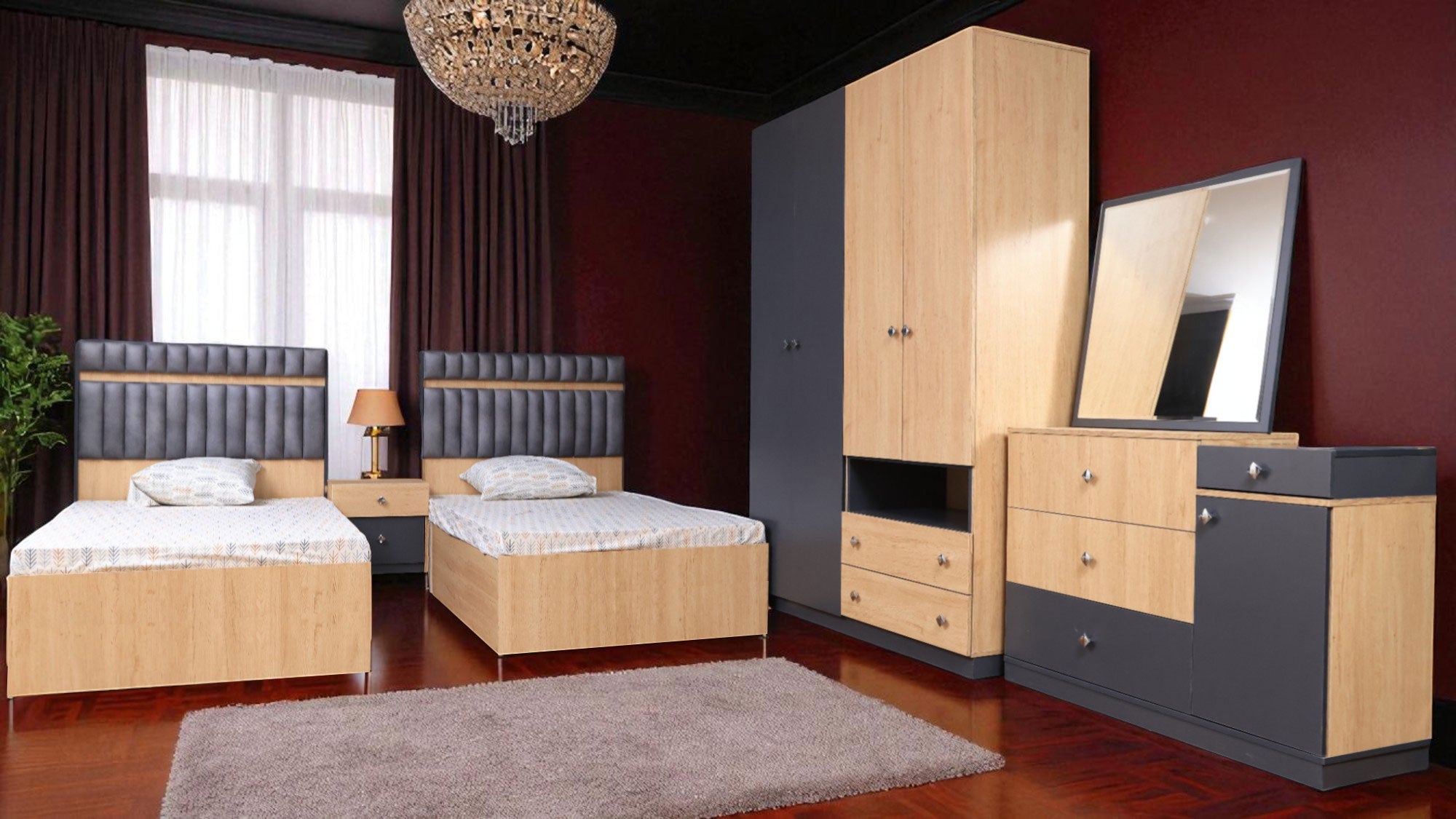 T296 غرفة نوم اطفال