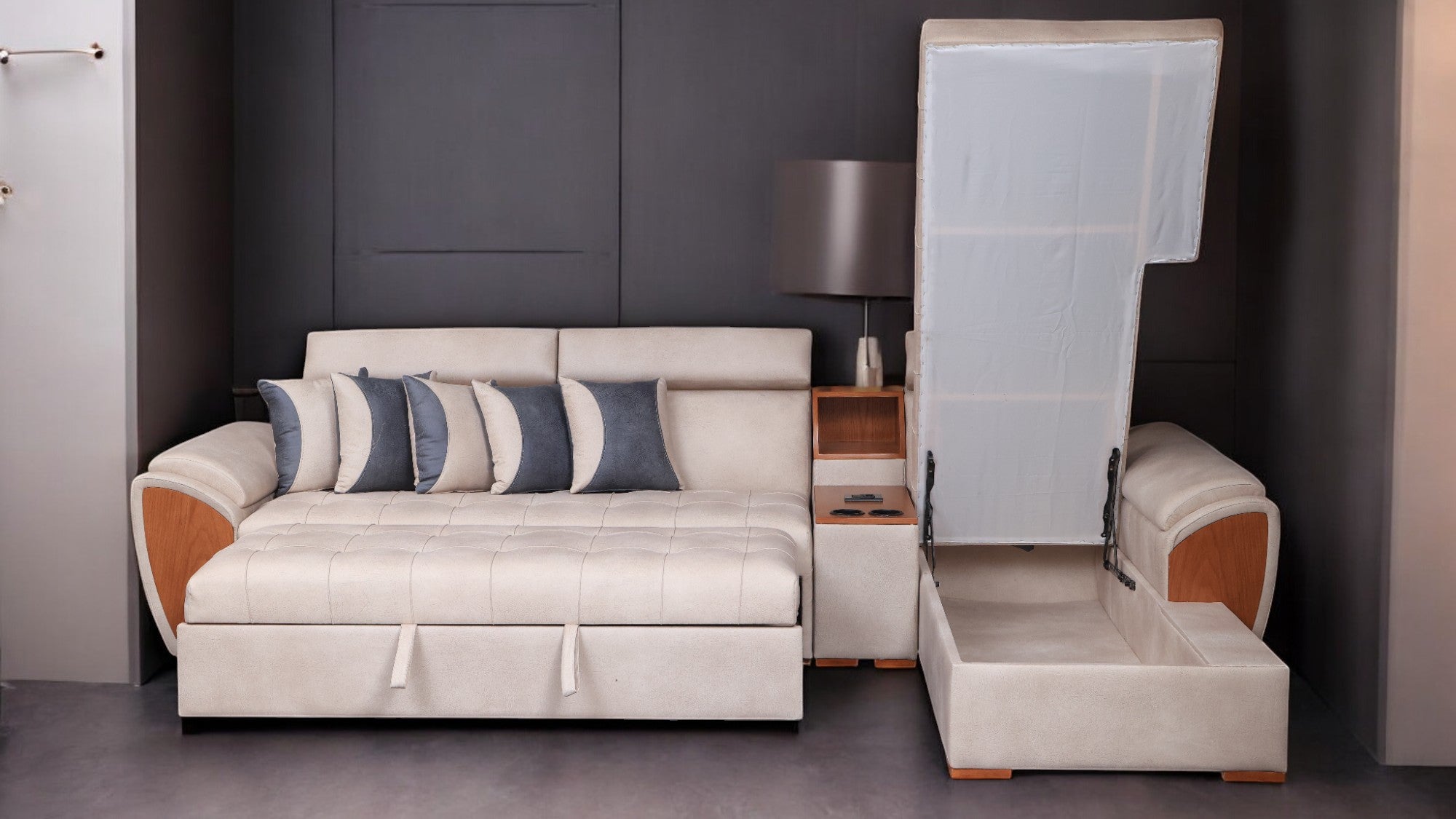 T221 ركنة سرير وسحارة