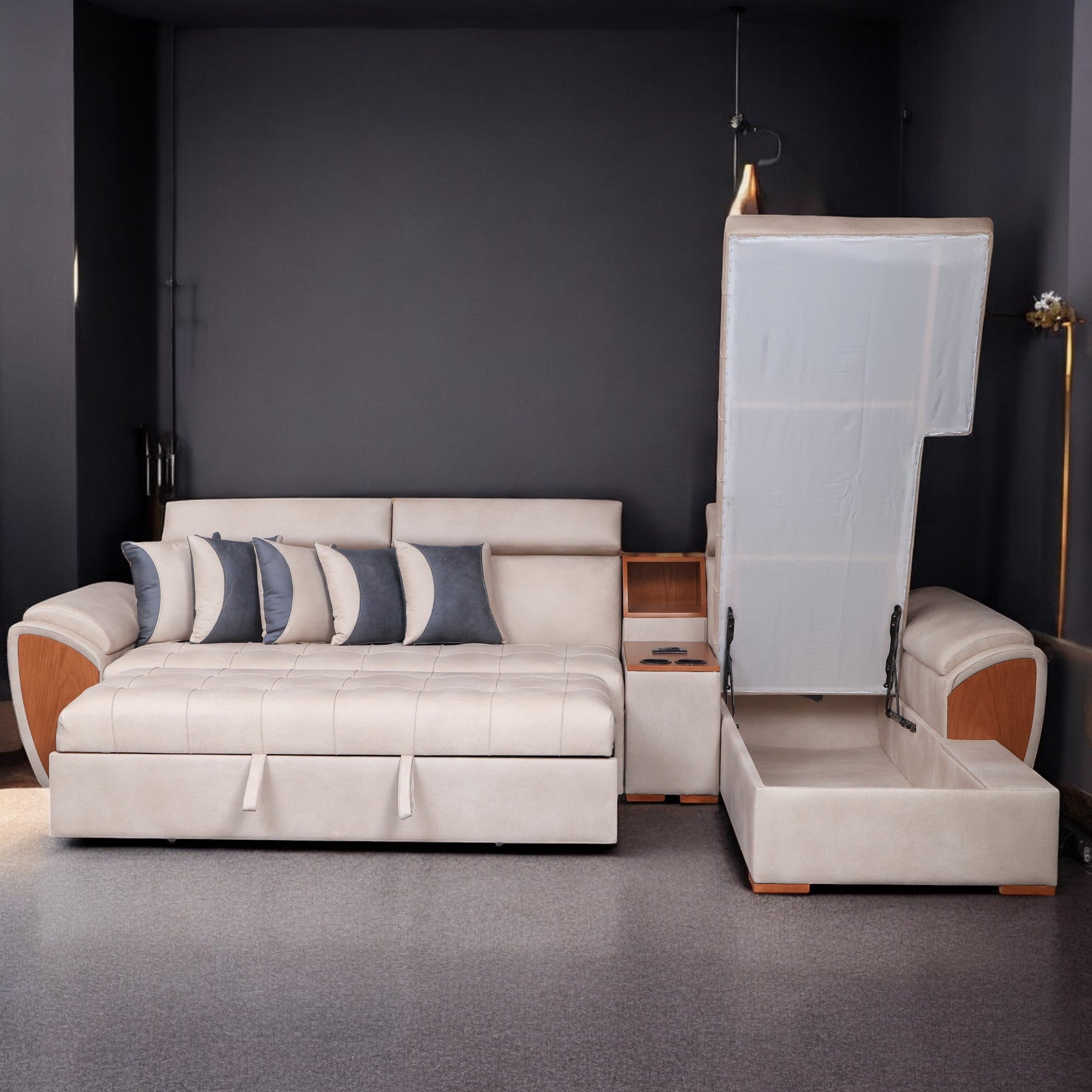 T221 ركنة سرير وسحارة