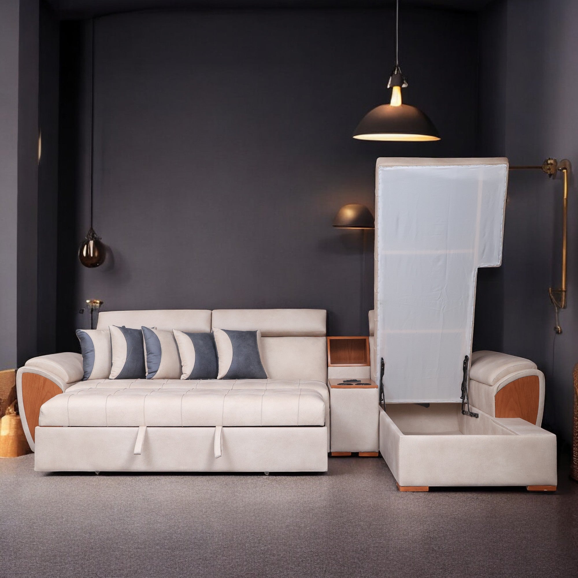 T221 ركنة سرير وسحارة