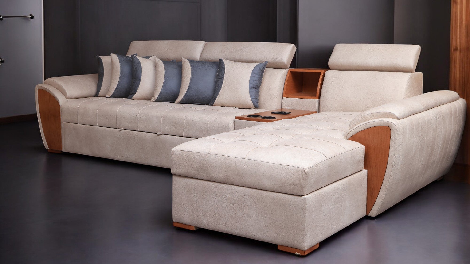 T221 ركنة سرير وسحارة