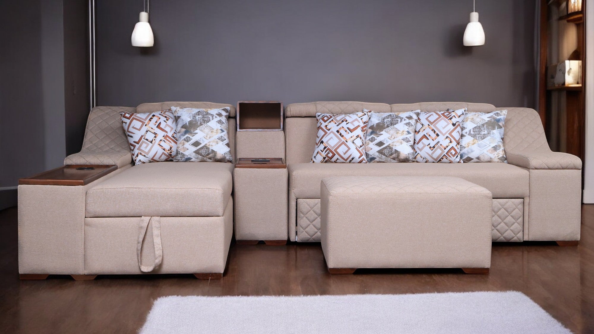 ركنة سرير وسحارة T173