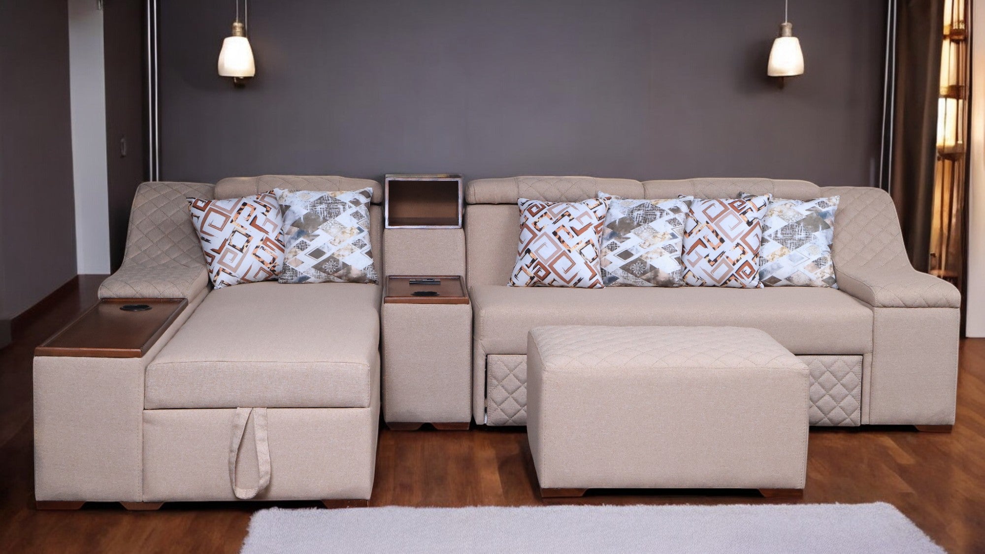 ركنة سرير وسحارة T173