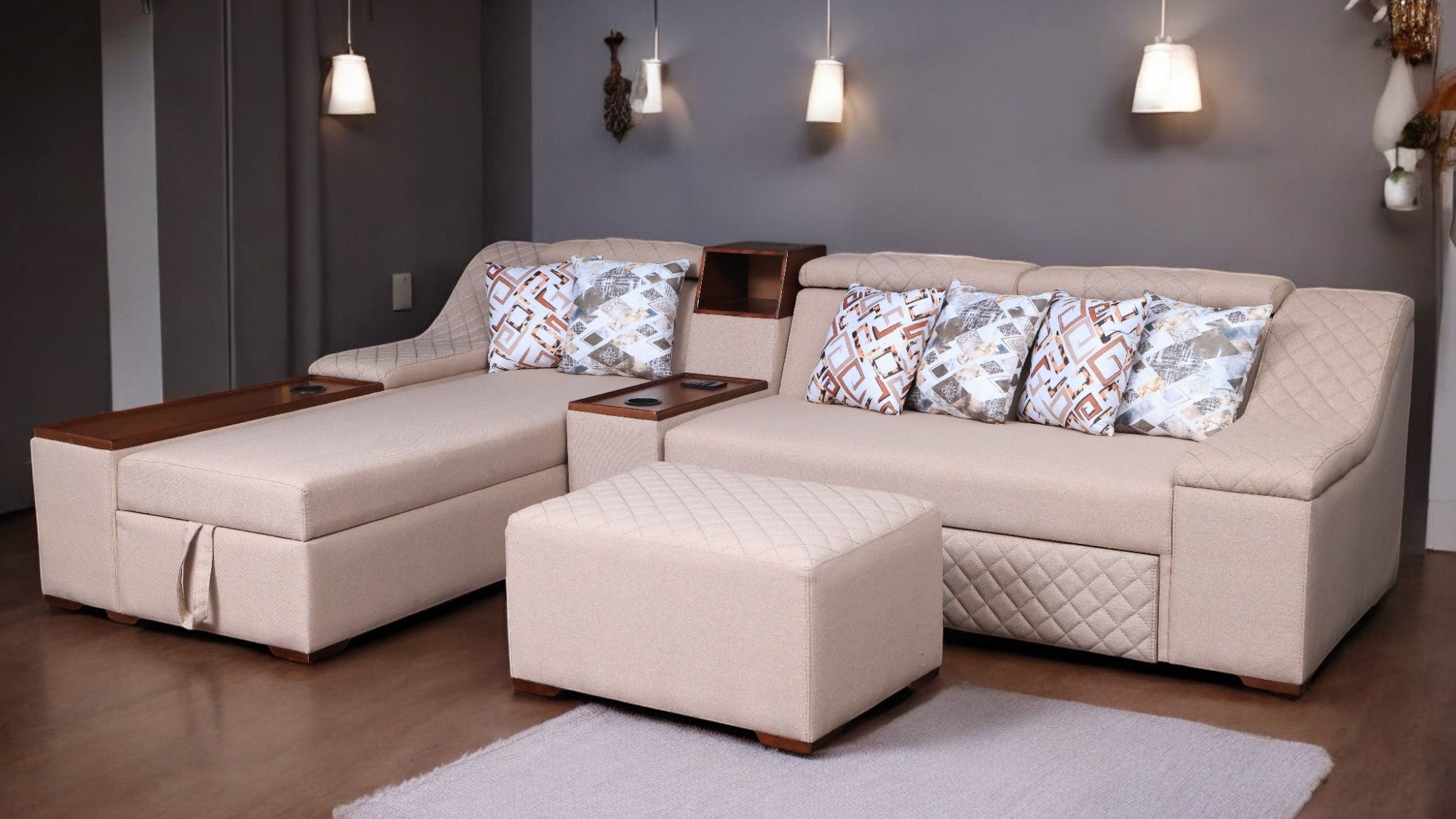 ركنة سرير وسحارة T173