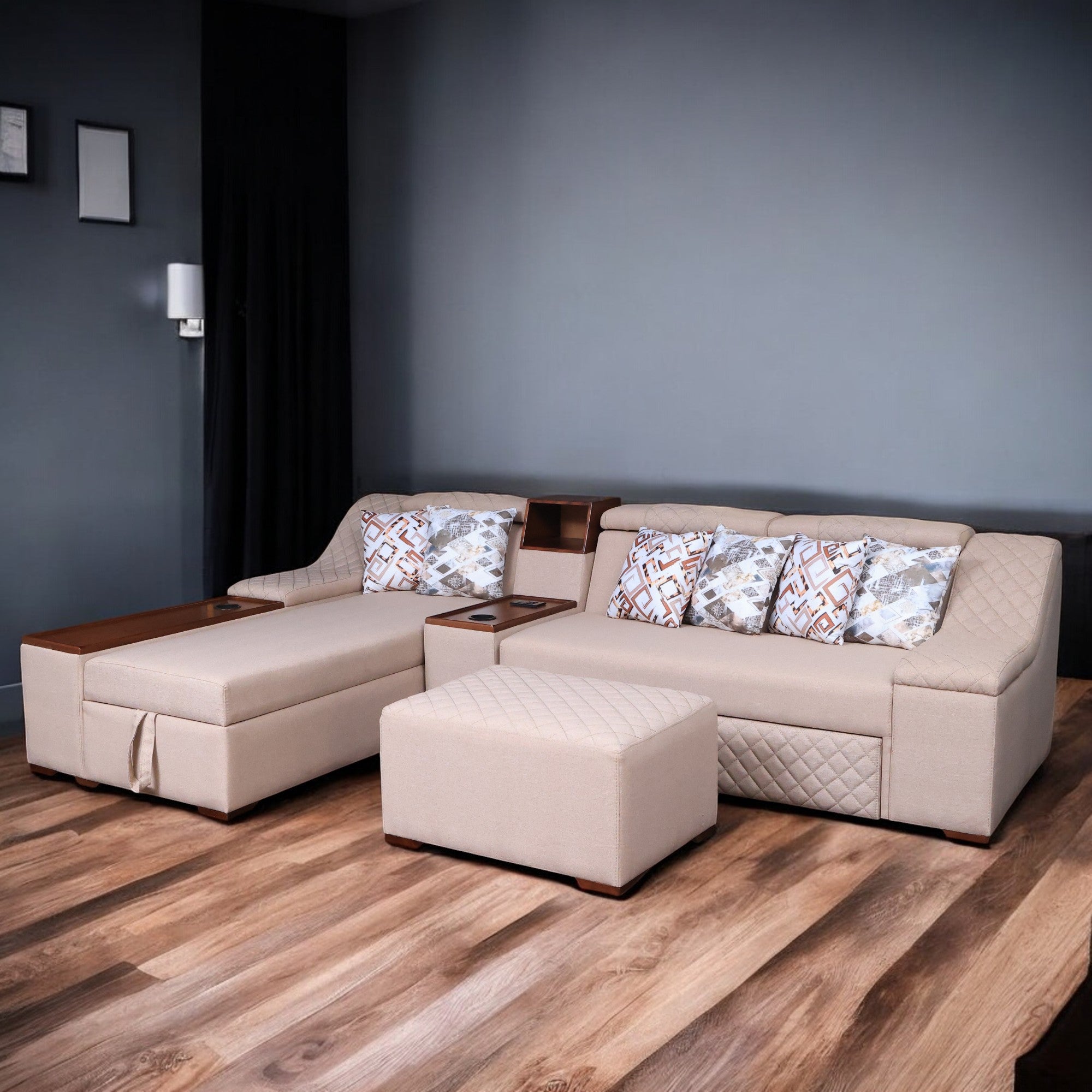 ركنة سرير وسحارة T173