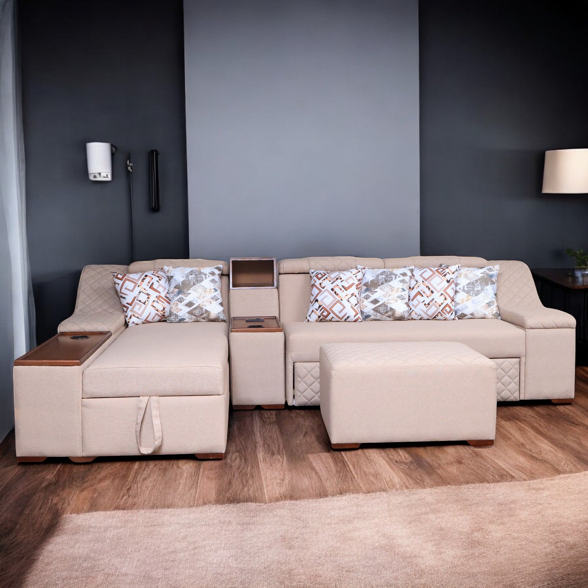 ركنة سرير وسحارة T173