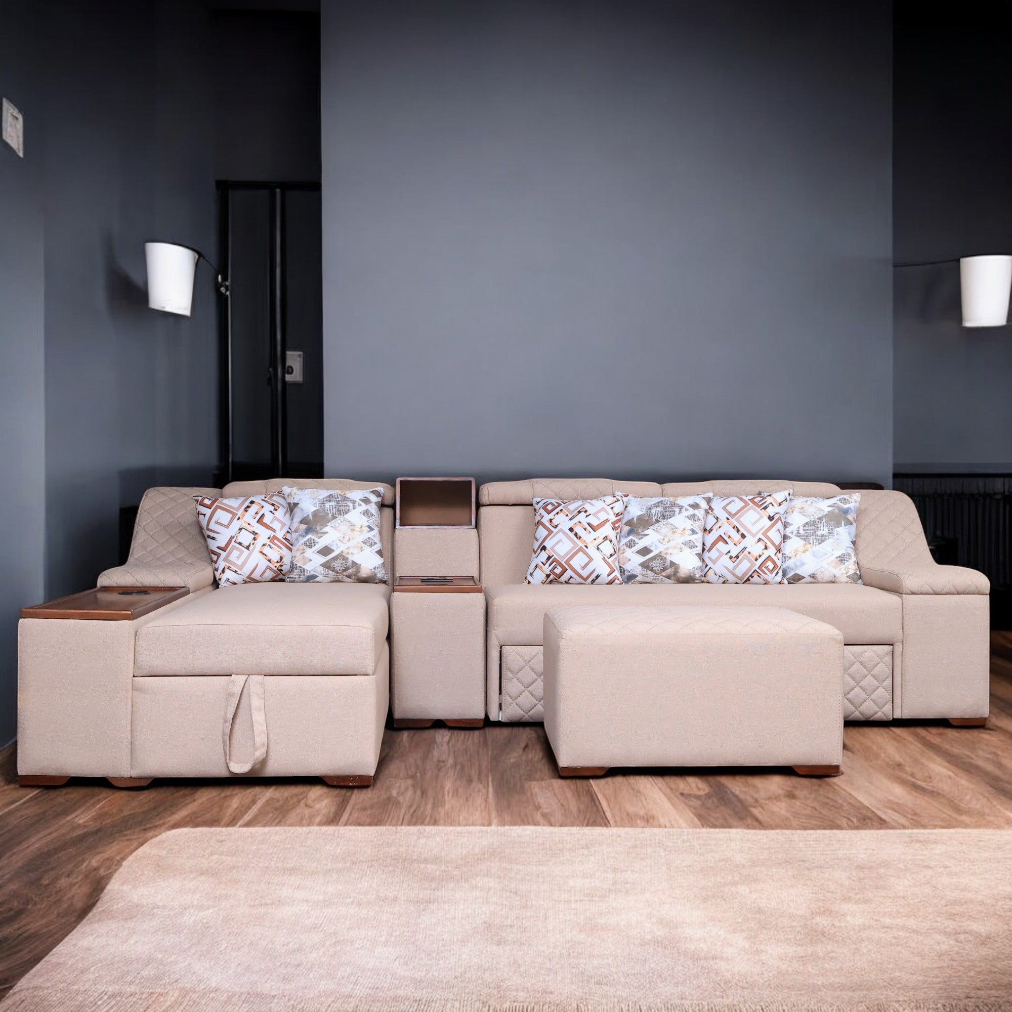 ركنة سرير وسحارة T173