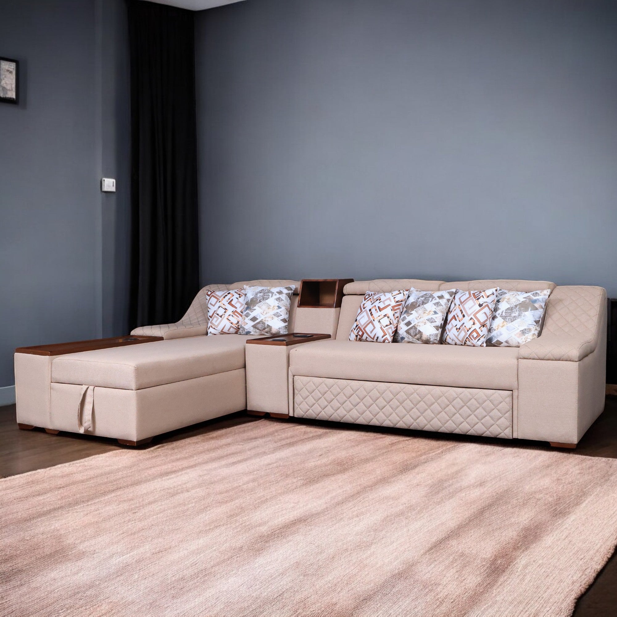 ركنة سرير وسحارة T173