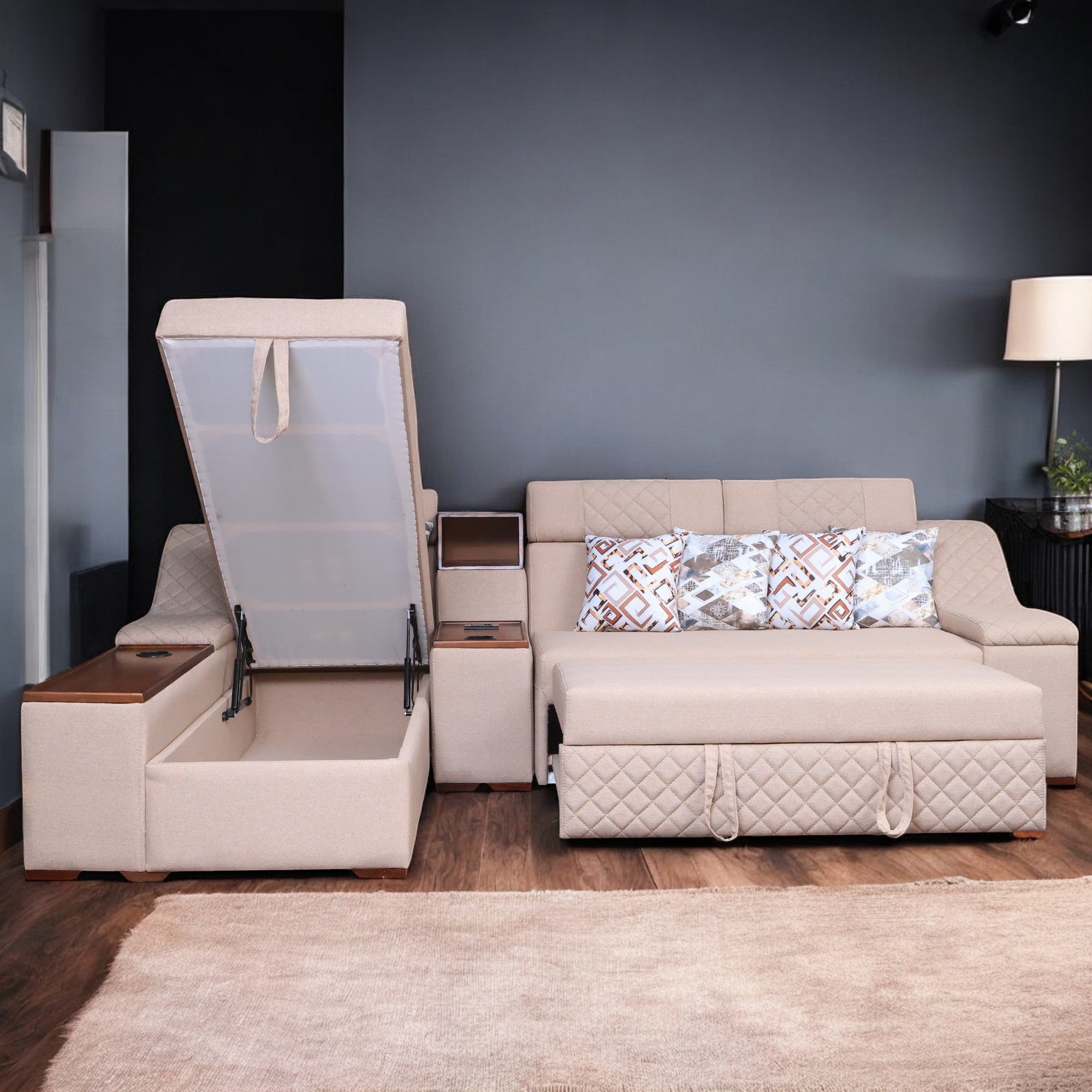 ركنة سرير وسحارة T173