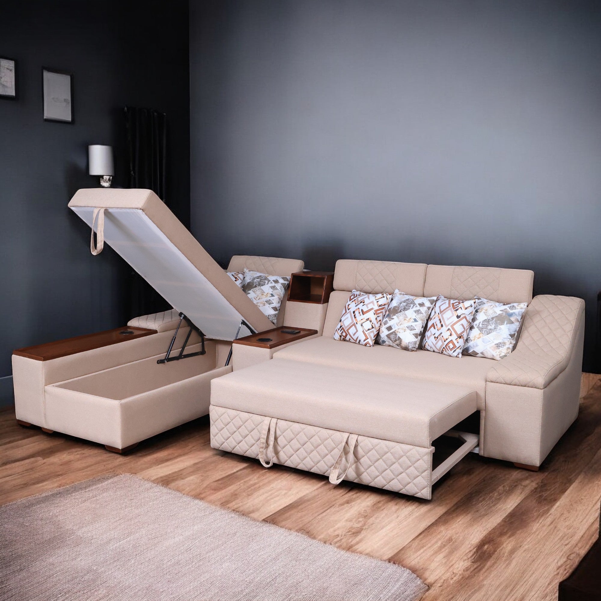 ركنة سرير وسحارة T173