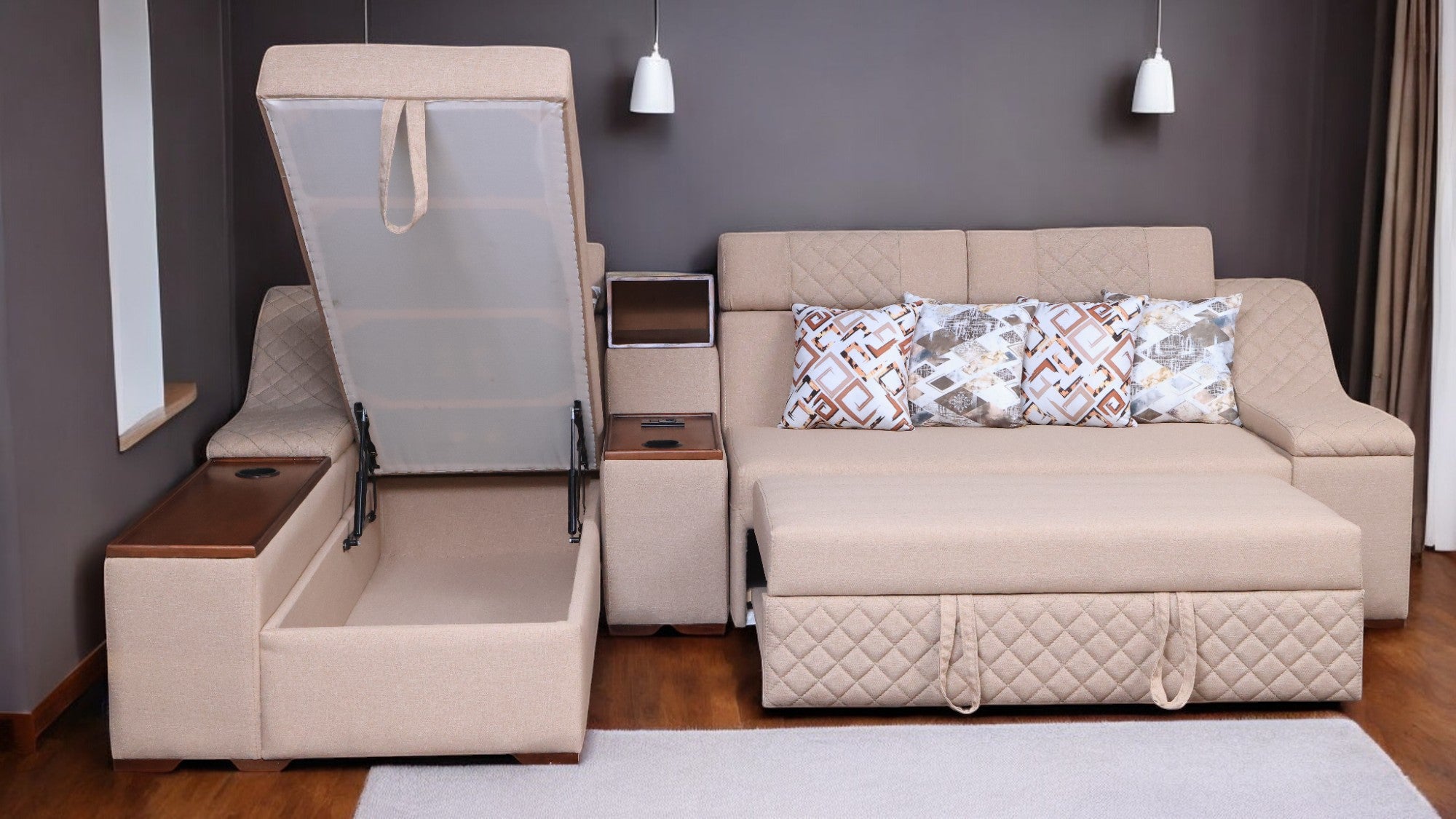 ركنة سرير وسحارة T173