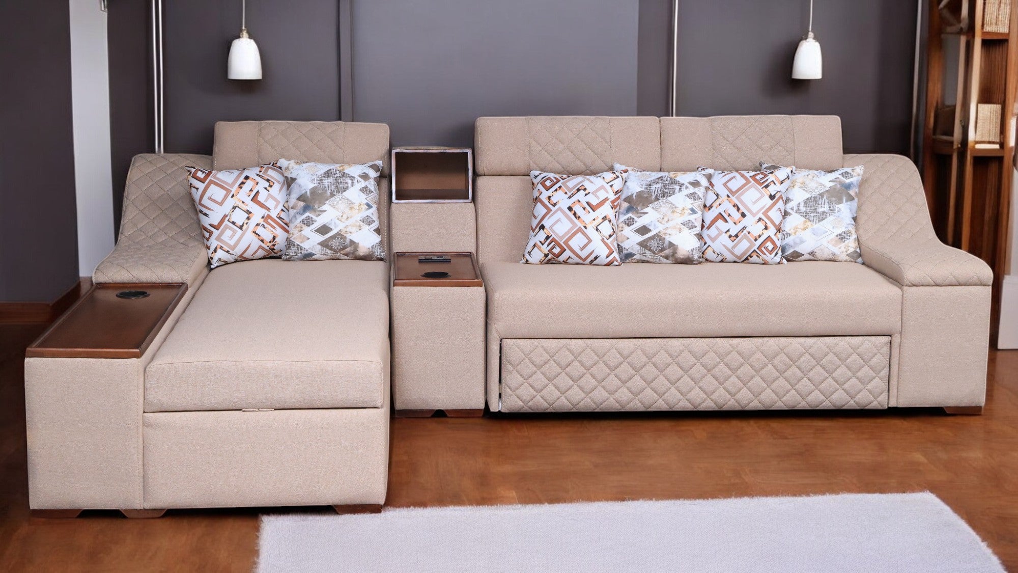 ركنة سرير وسحارة T173