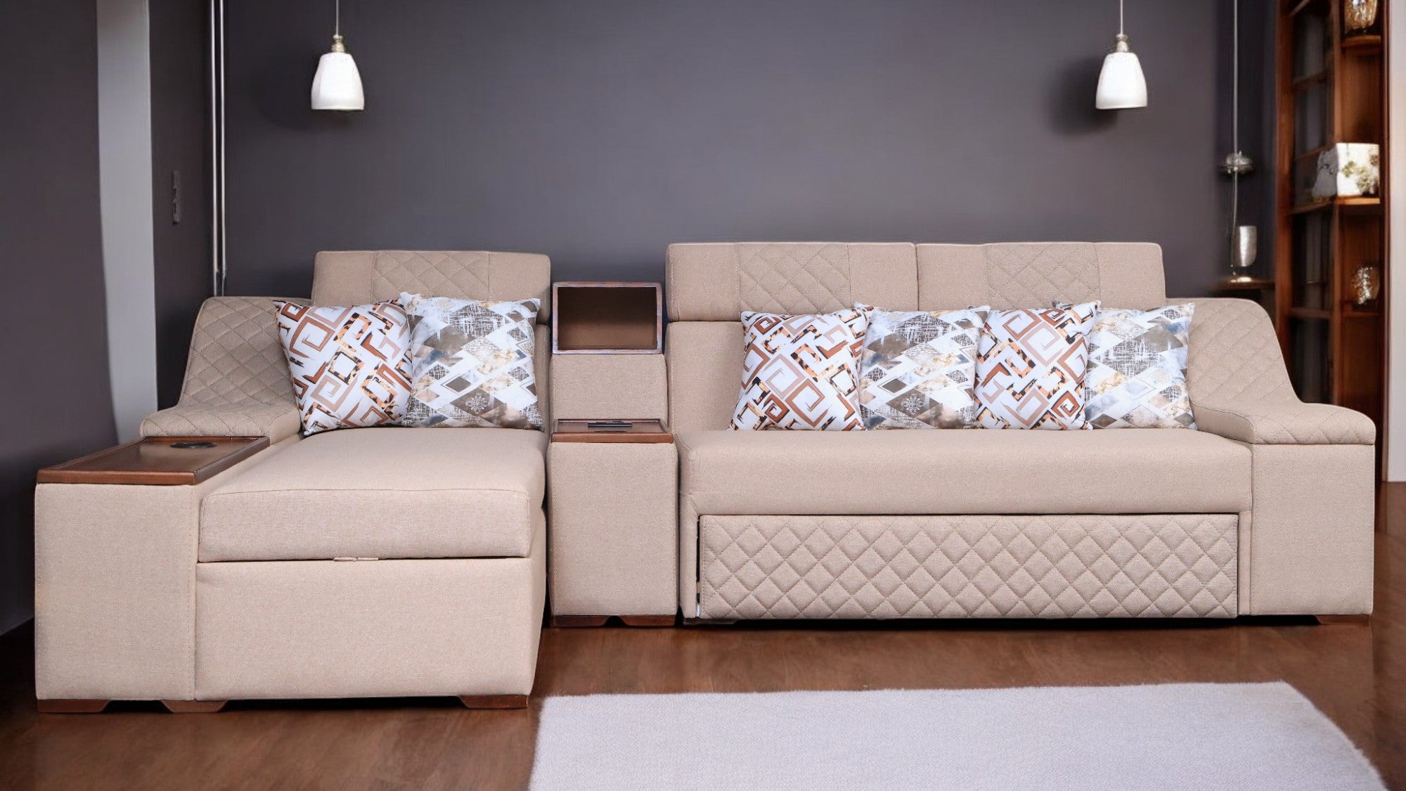 ركنة سرير وسحارة T173