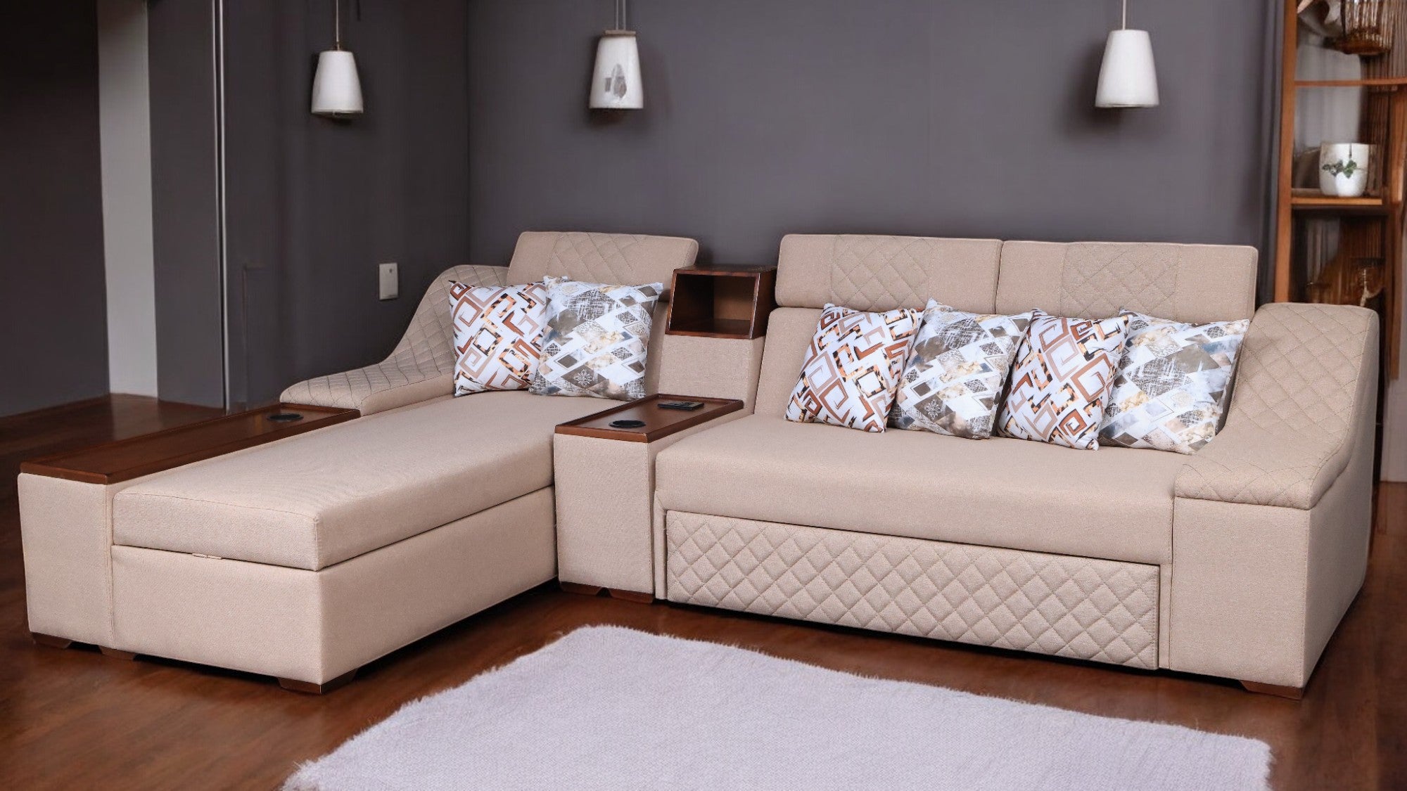 ركنة سرير وسحارة T173