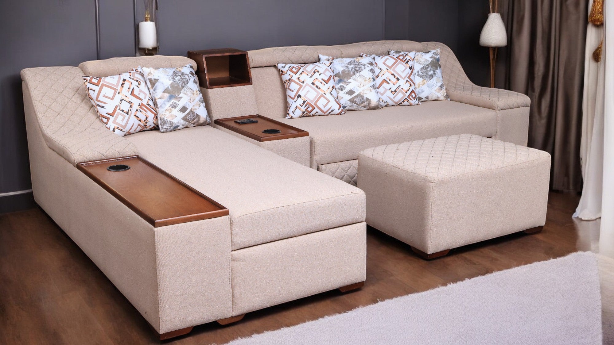 ركنة سرير وسحارة T173