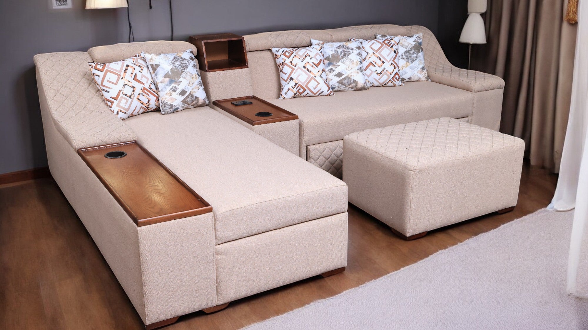 ركنة سرير وسحارة T173