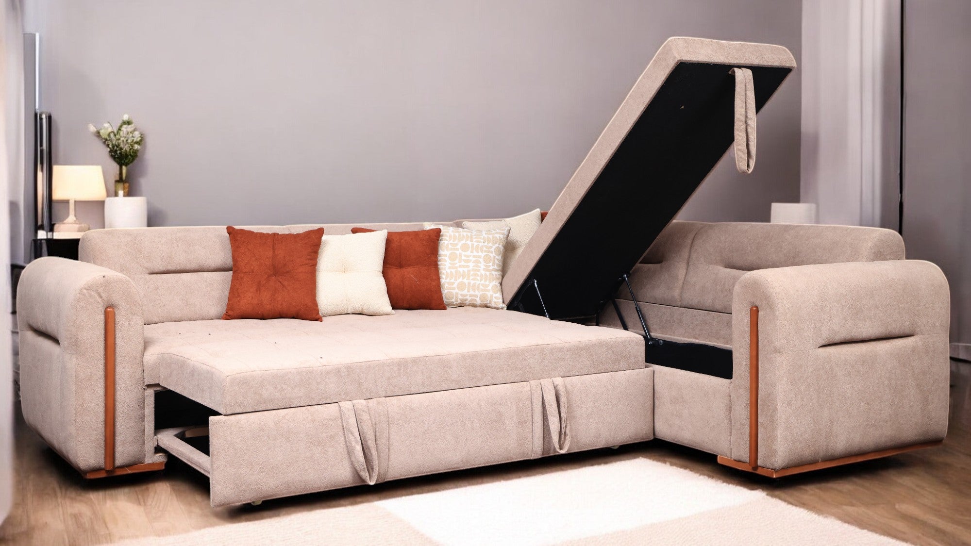 ركنة سرير وسحارة 278