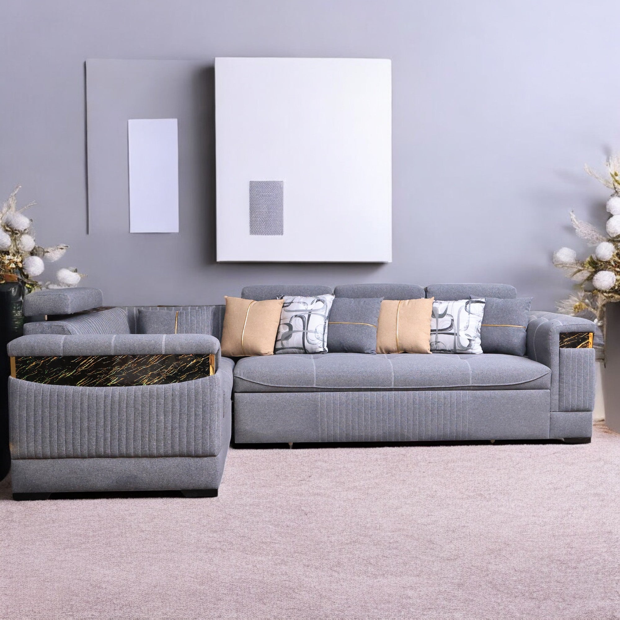 ركنة سرير وسحارة 264