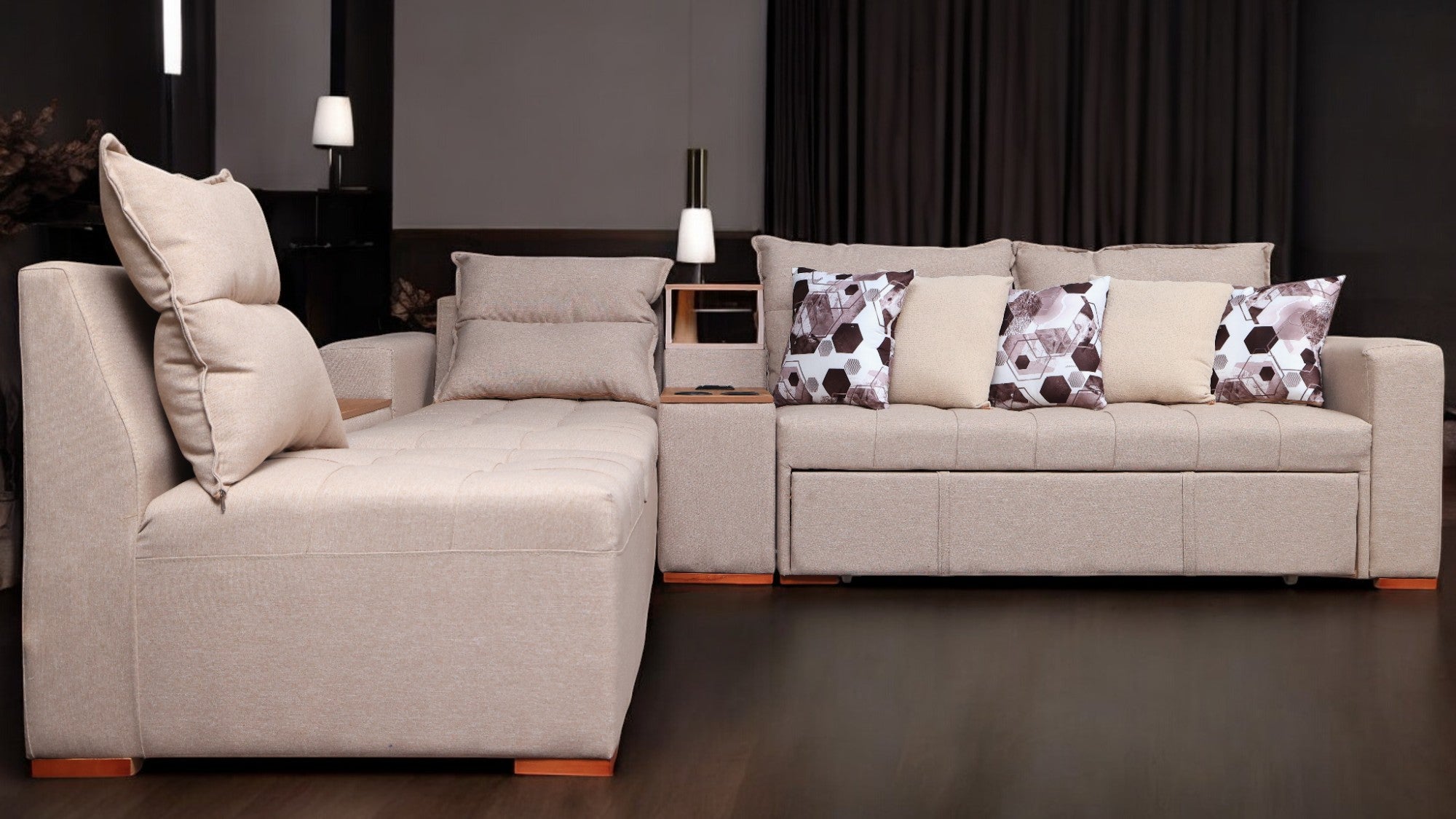 ركنة سرير وسحارة 228