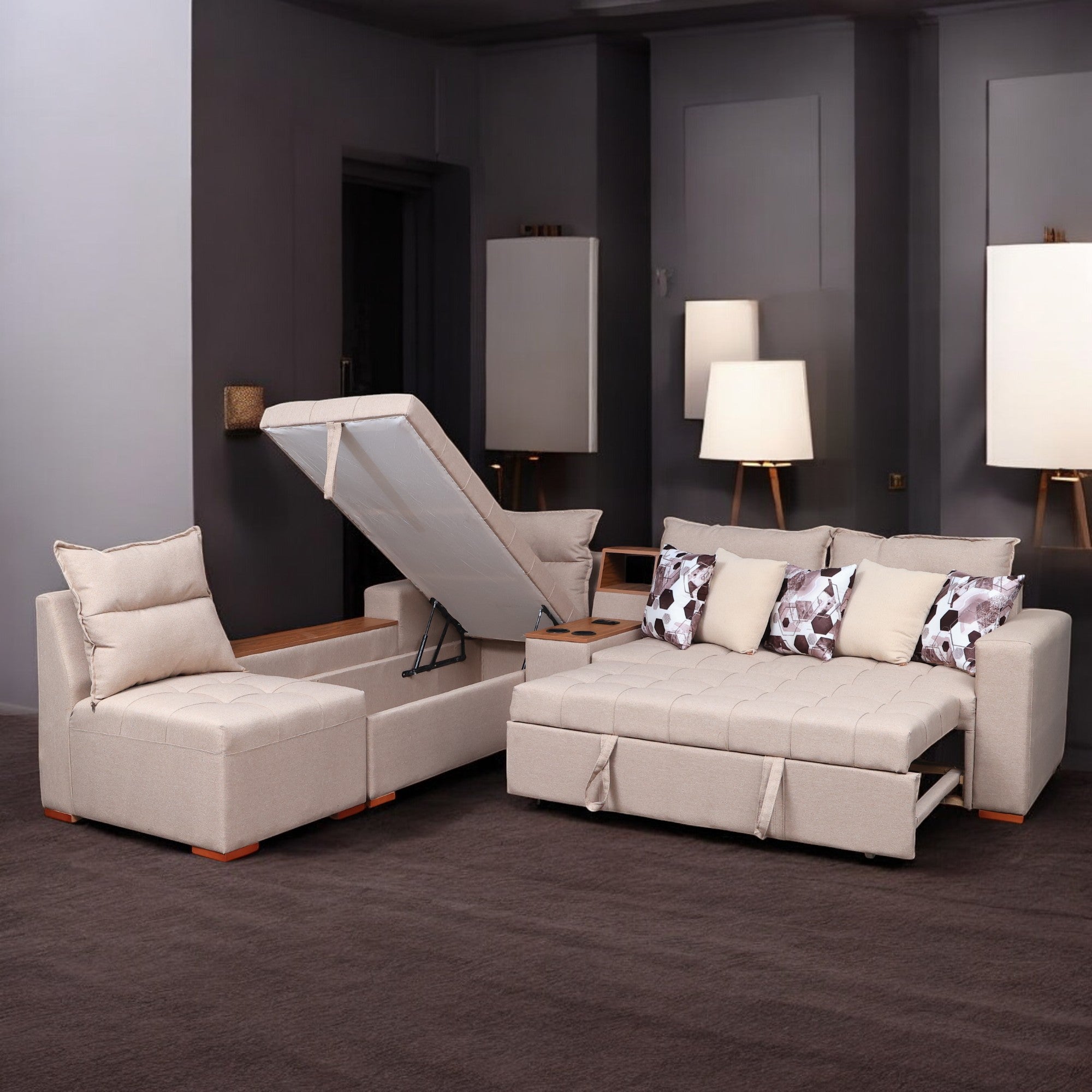 ركنة سرير وسحارة 228