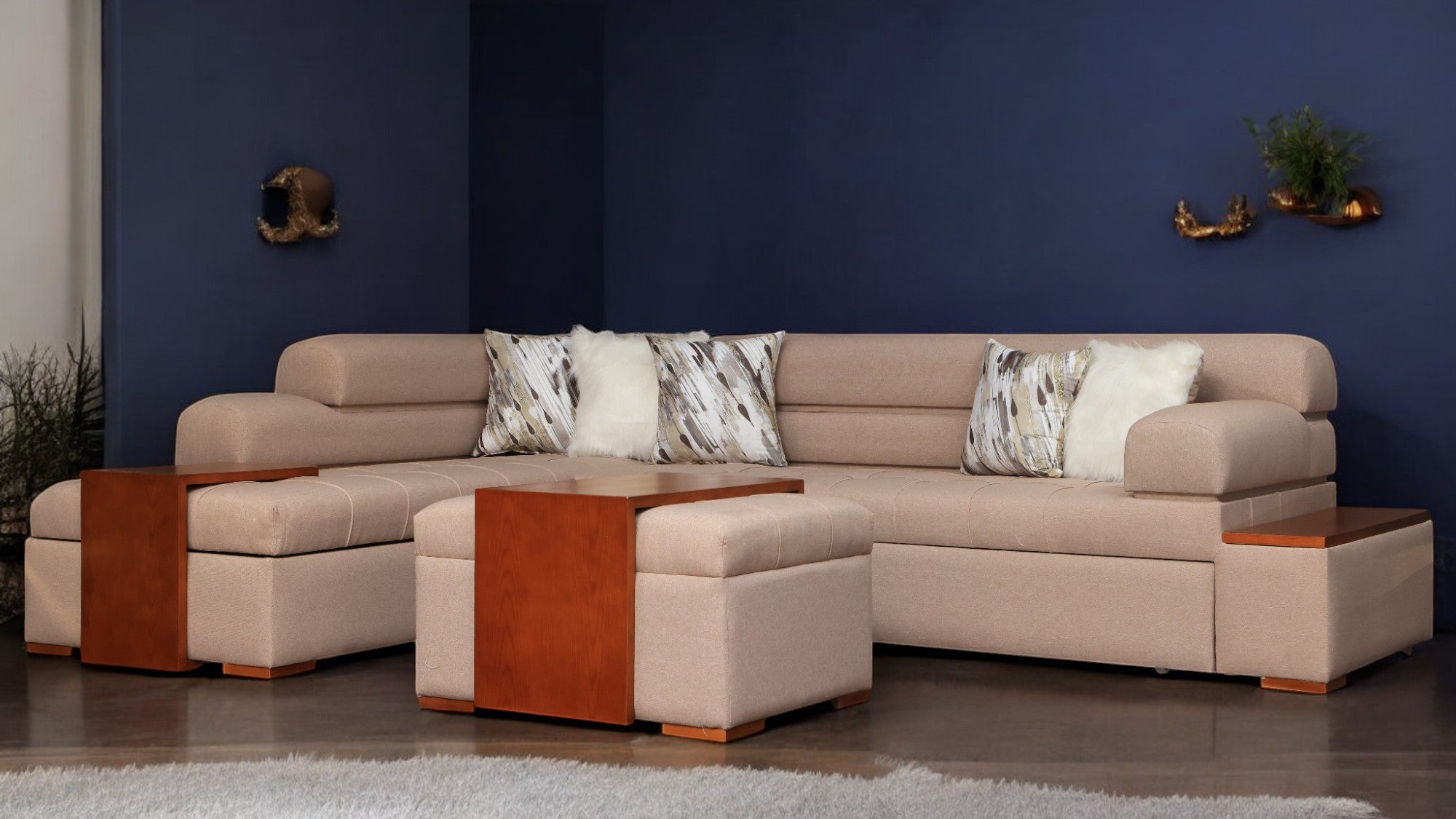 T234 ركنة سرير سحارة