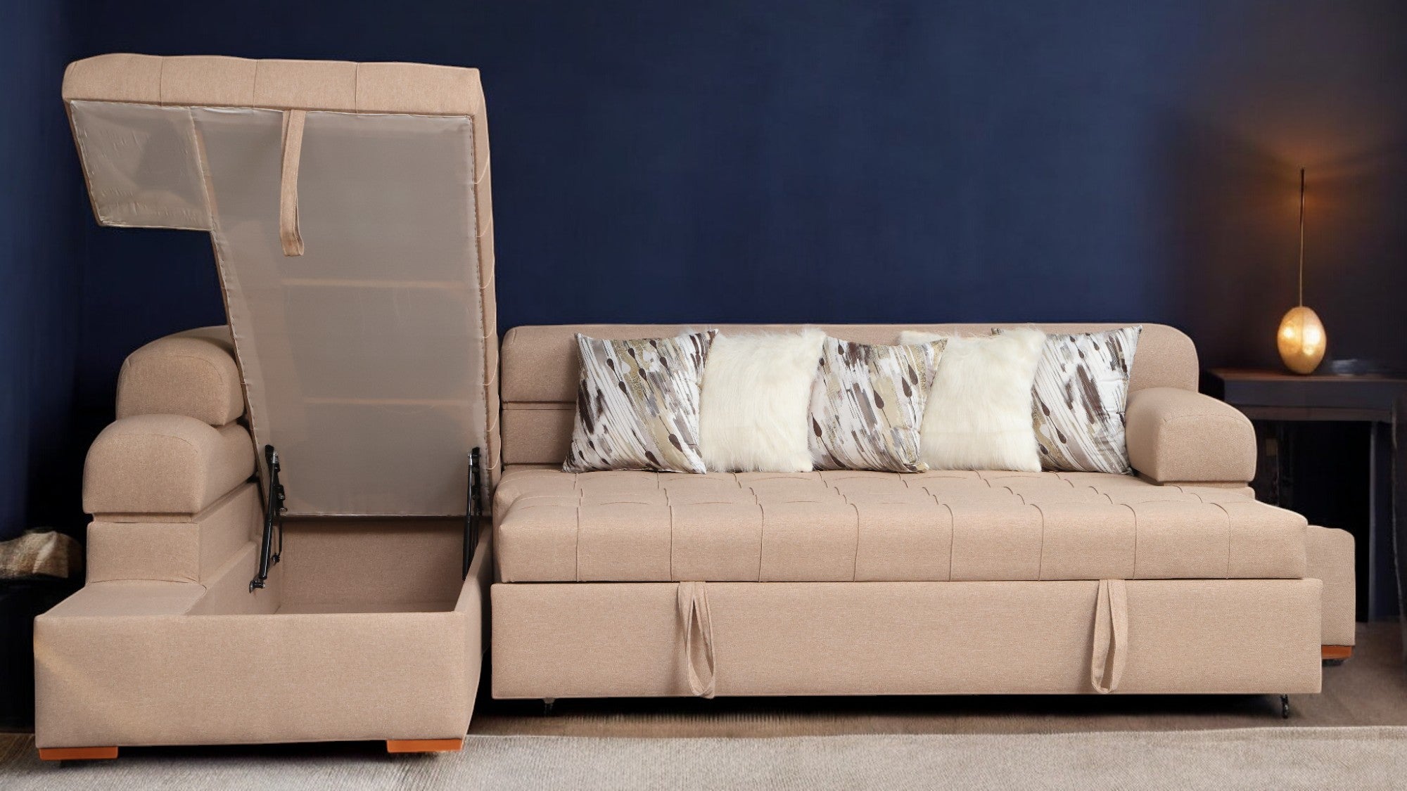 T234 ركنة سرير سحارة