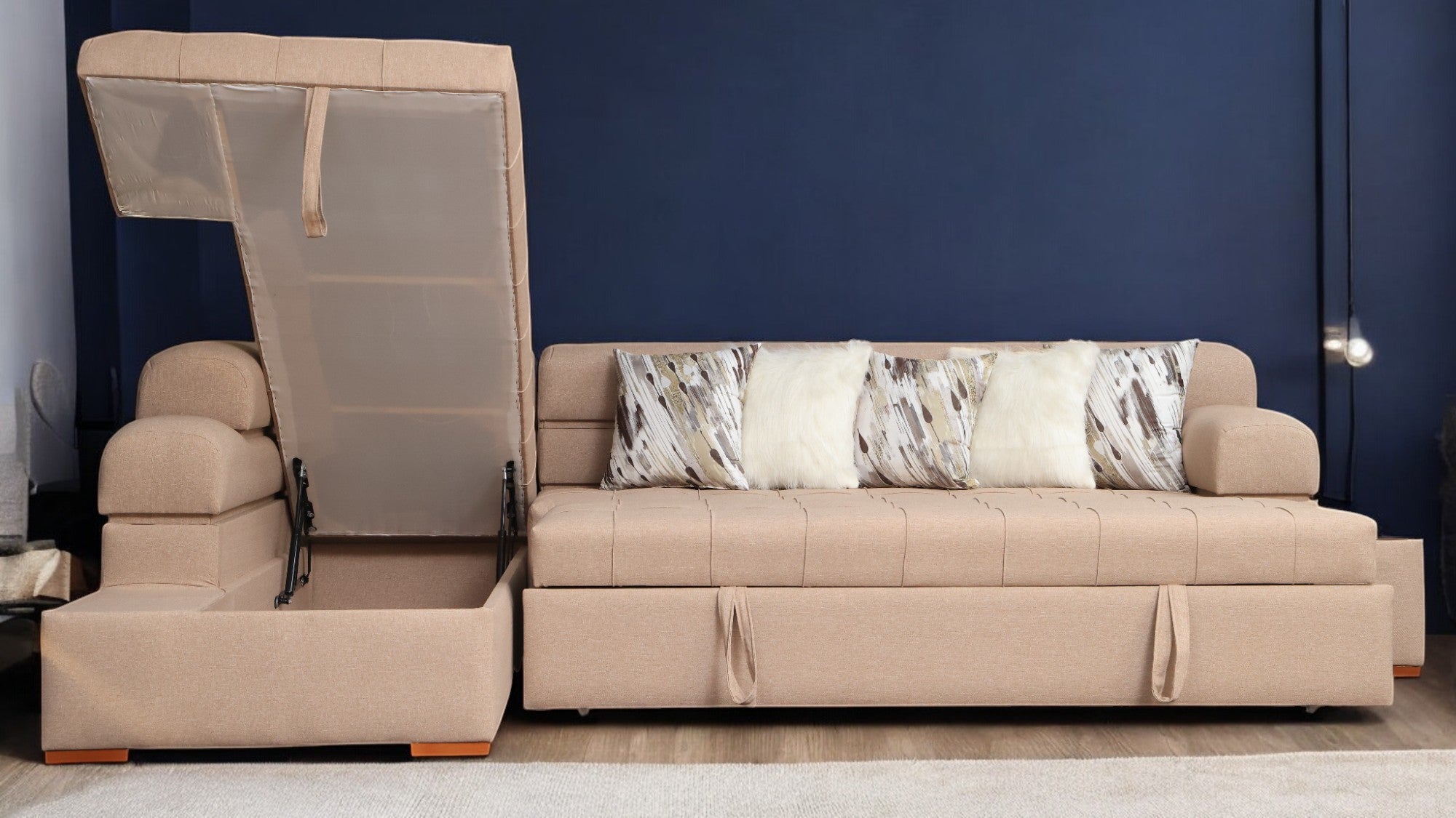 T234 ركنة سرير سحارة