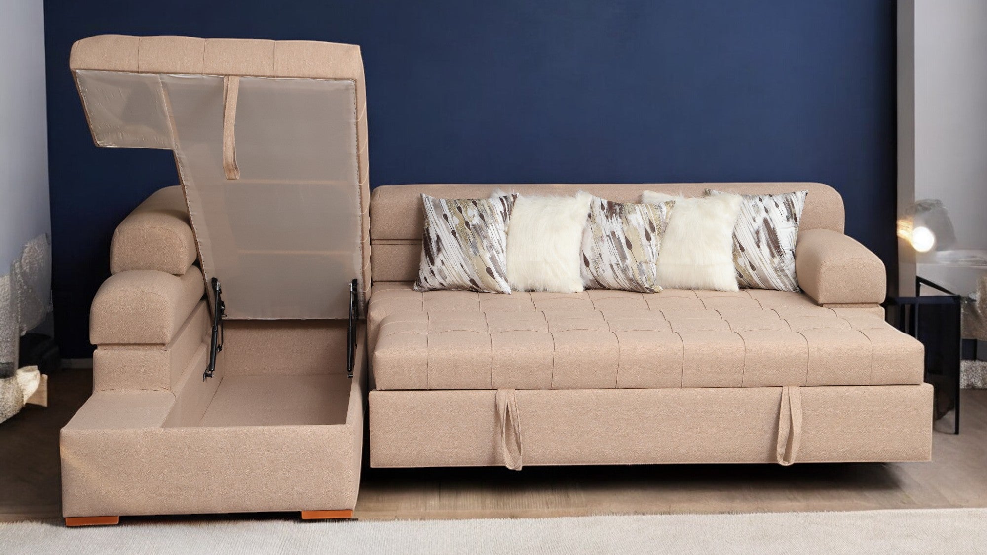 T234 ركنة سرير سحارة