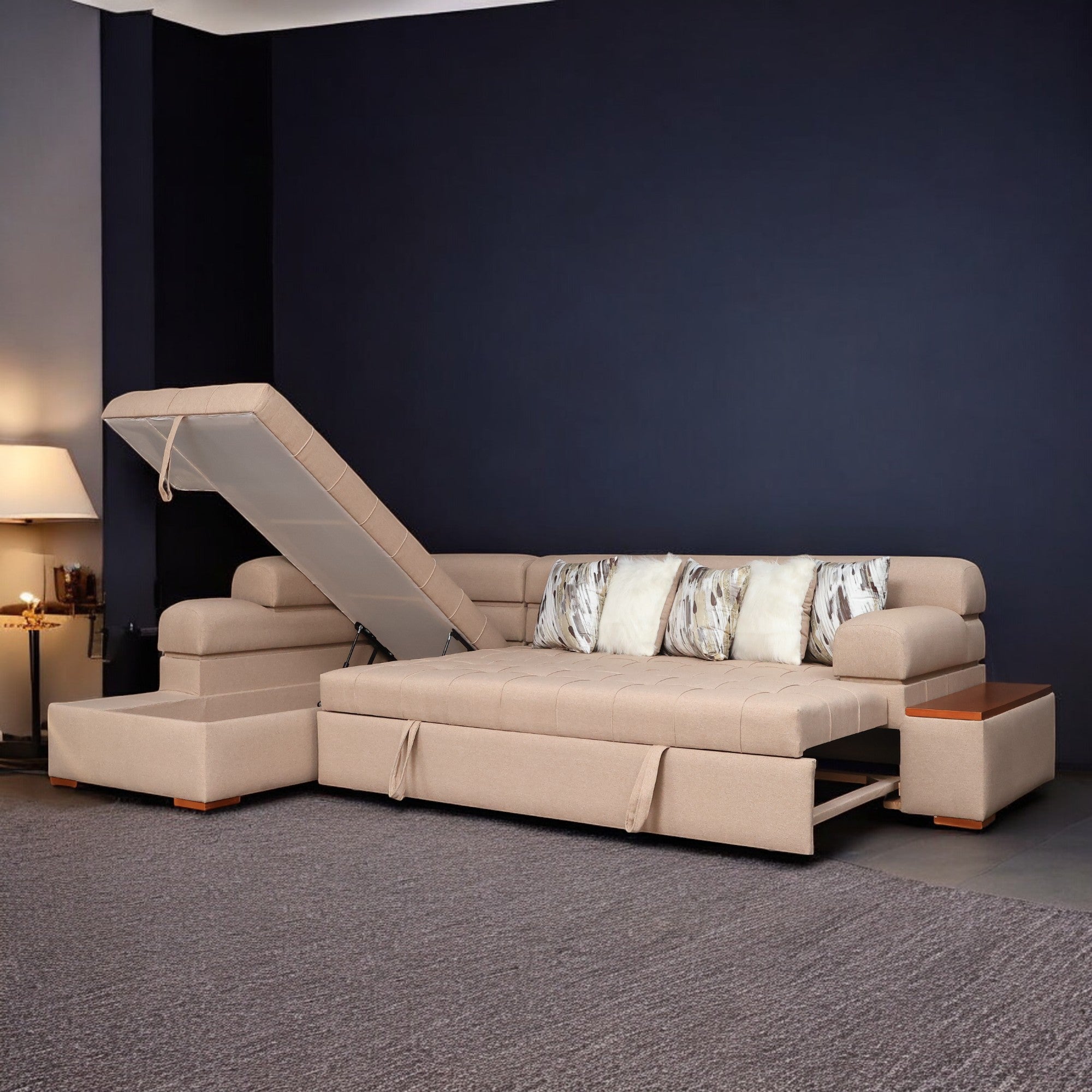 T234 ركنة سرير سحارة