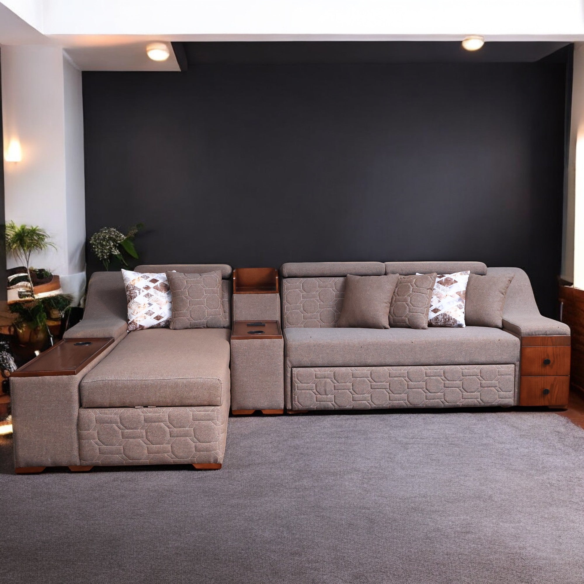 T280 ركنة سرير وسحارة