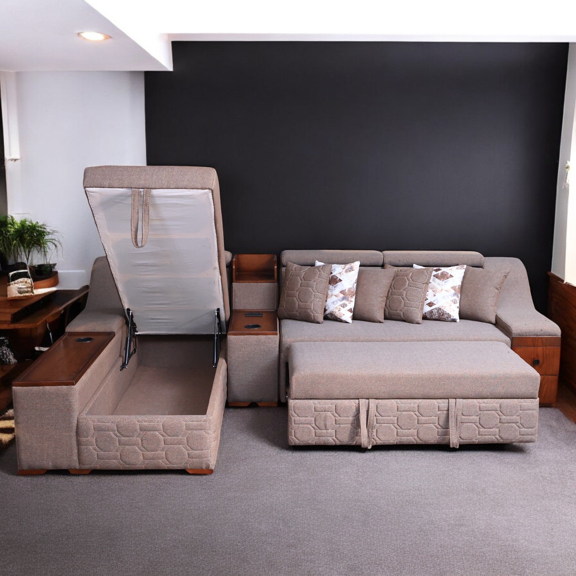 T280 ركنة سرير وسحارة