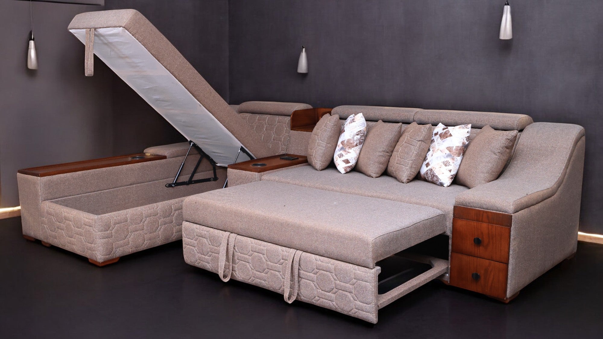 T280 ركنة سرير وسحارة